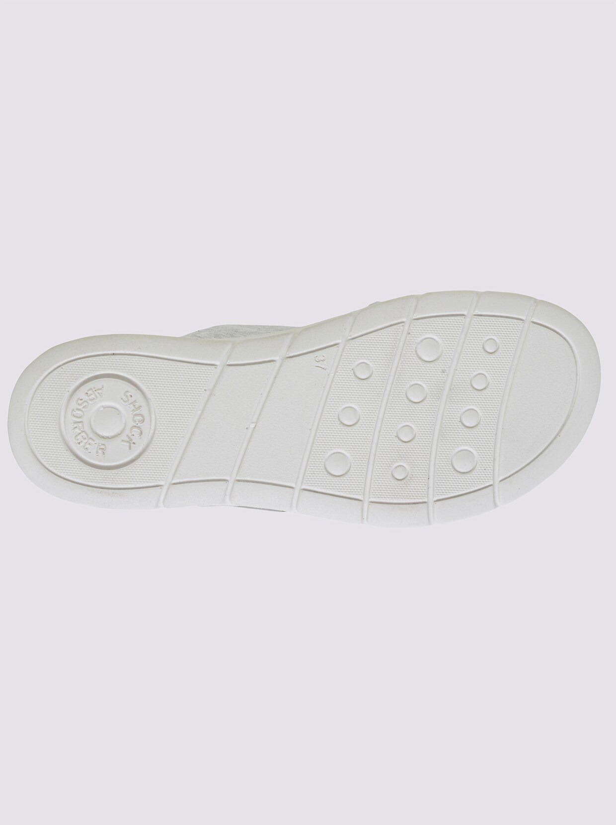 Dr. Feet Pantolette - silberfarben