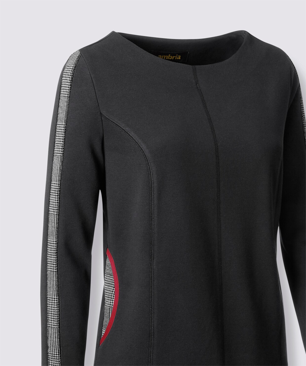 Sweatshirt - zwart/rood