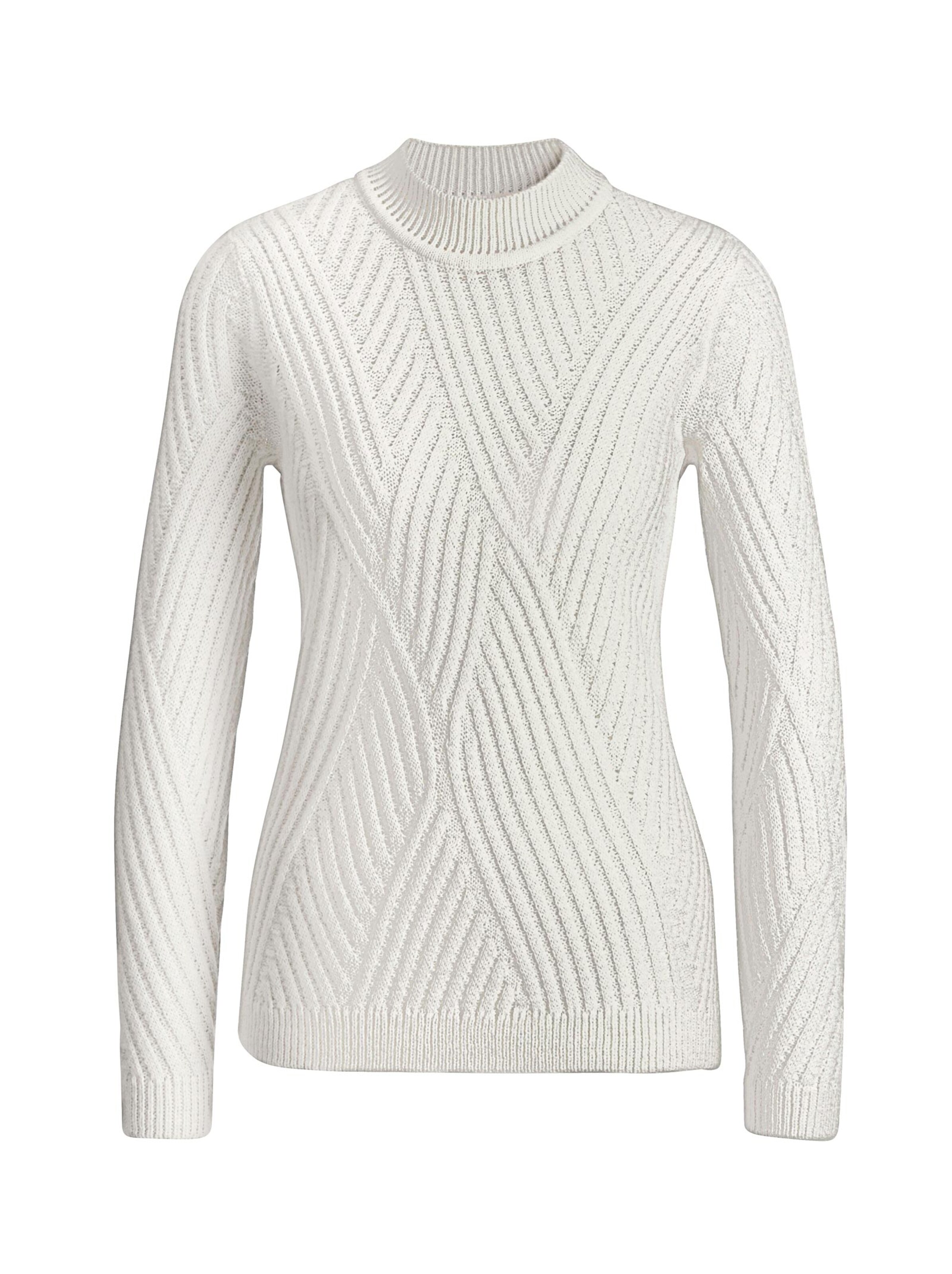 Pullover - wollweiß