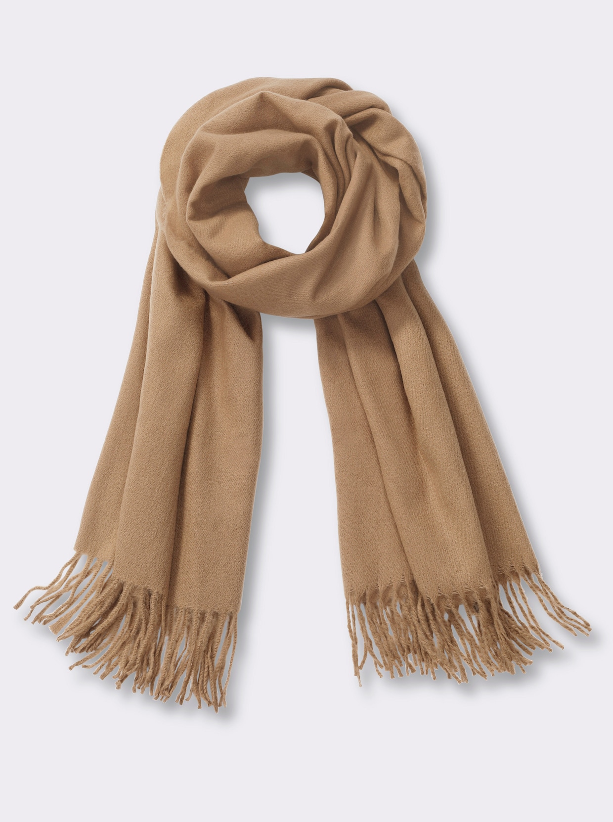 heine Écharpe - couleur chamois