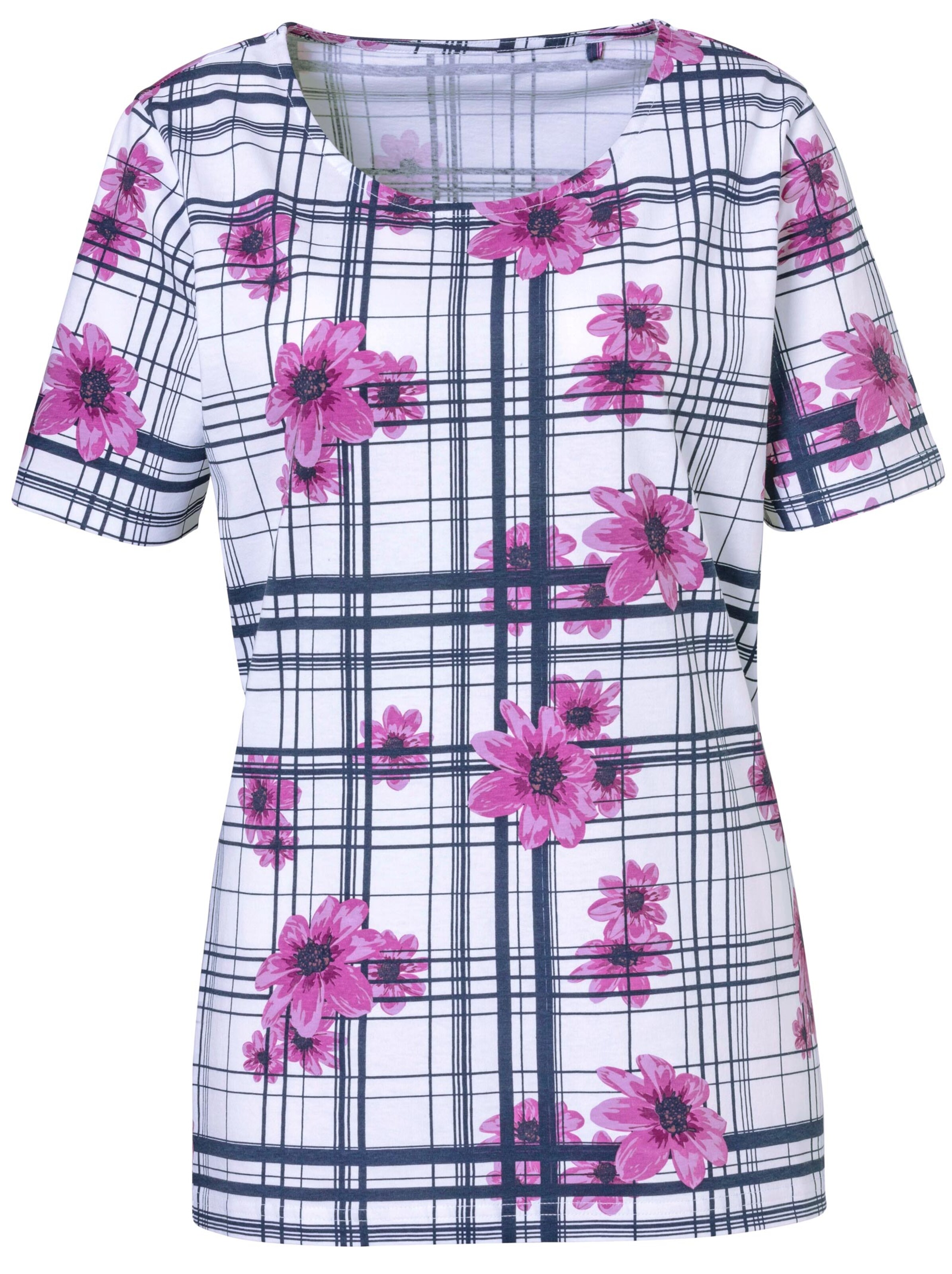 Shirt - fuchsia-bedruckt