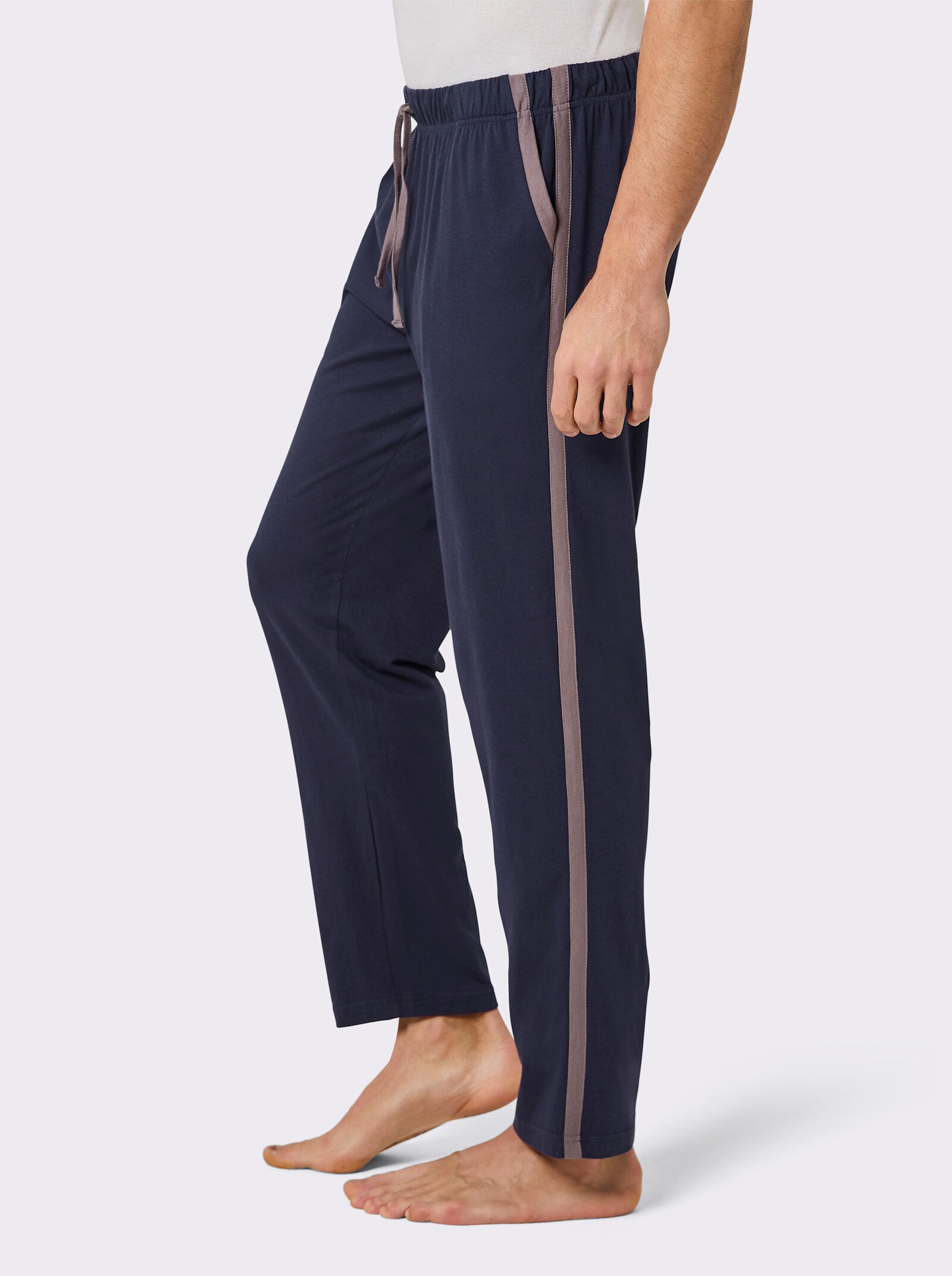 wäschepur men Hose lang - marine-anthrazit