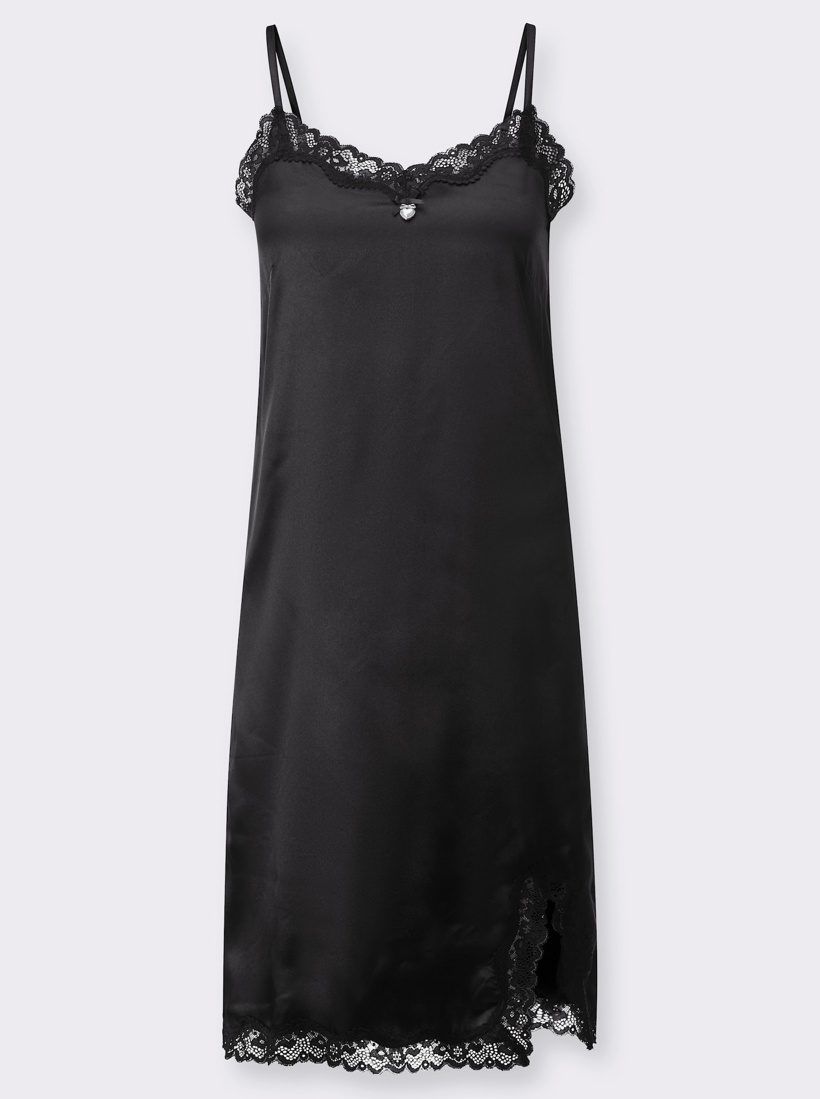 wäschepur Nachthemd - zwart