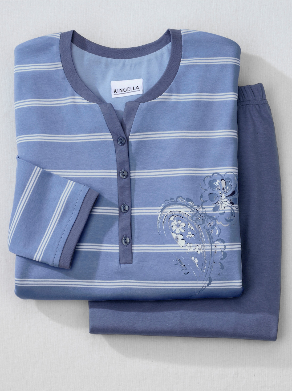 Ringella Pyjama - blauw geprint