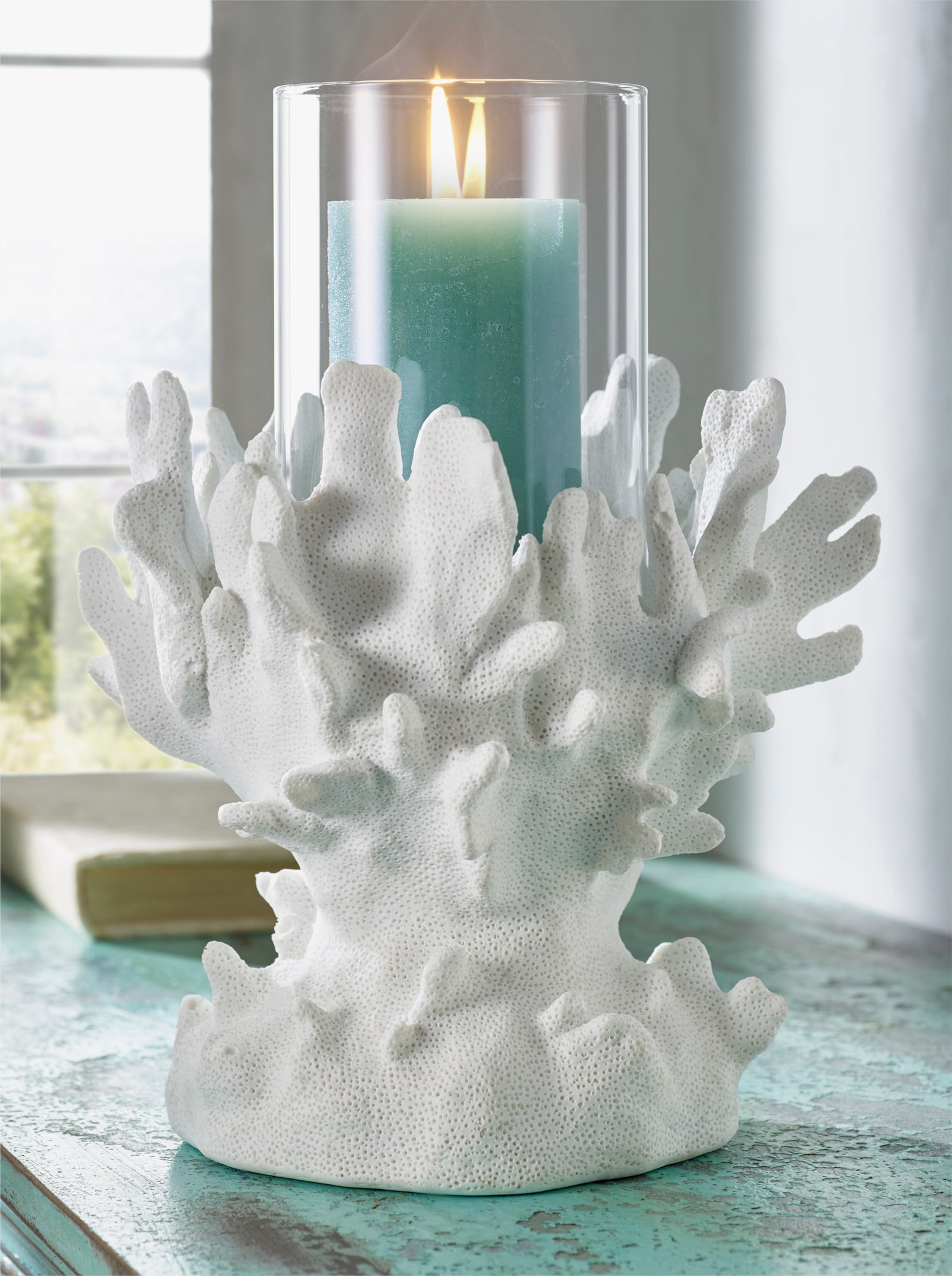 heine home Windlicht - weiß