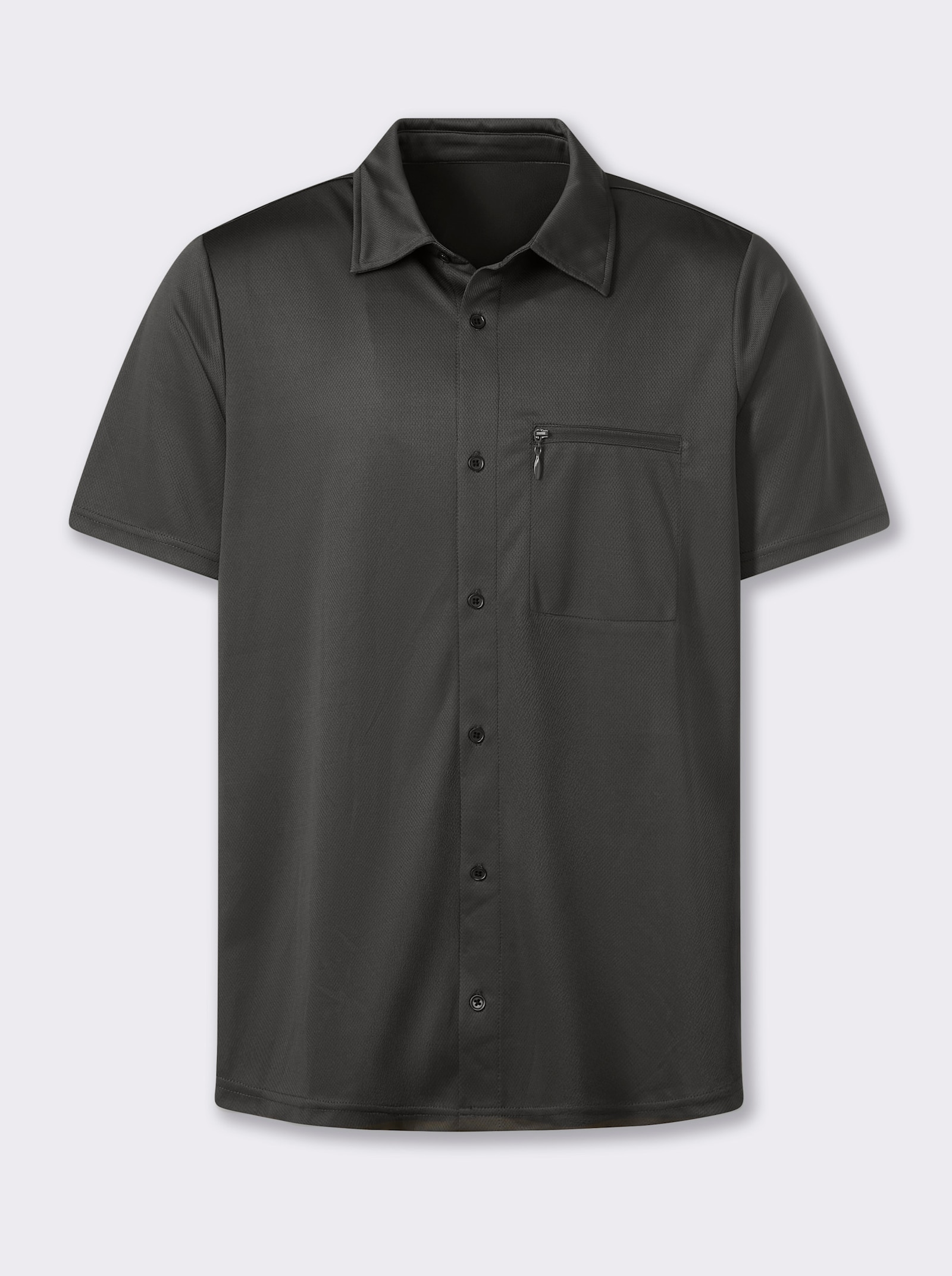 Catamaran Sports Funktionsshirt in Wabenstruktur - graphit