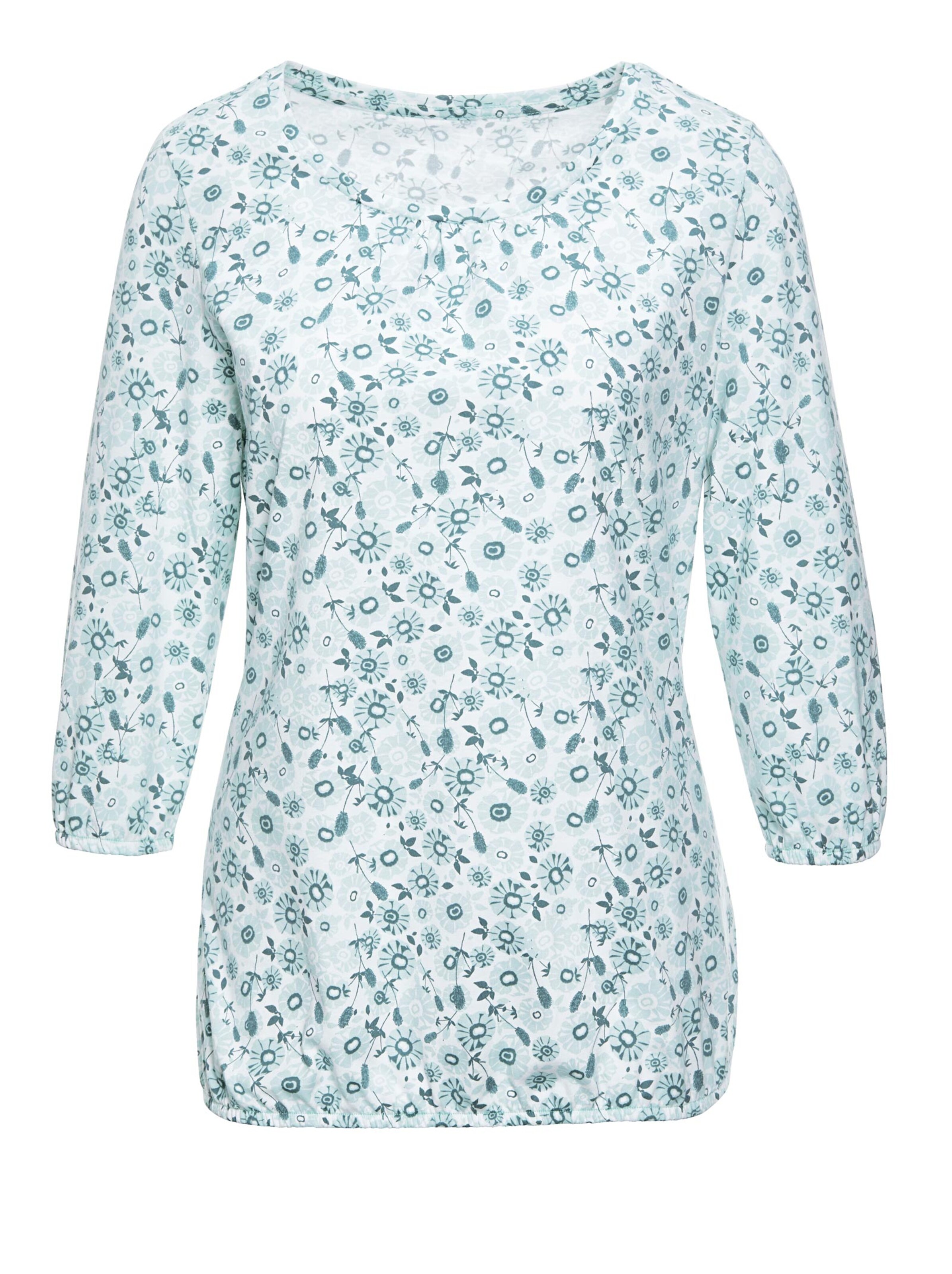 Shirt - mint-bedruckt