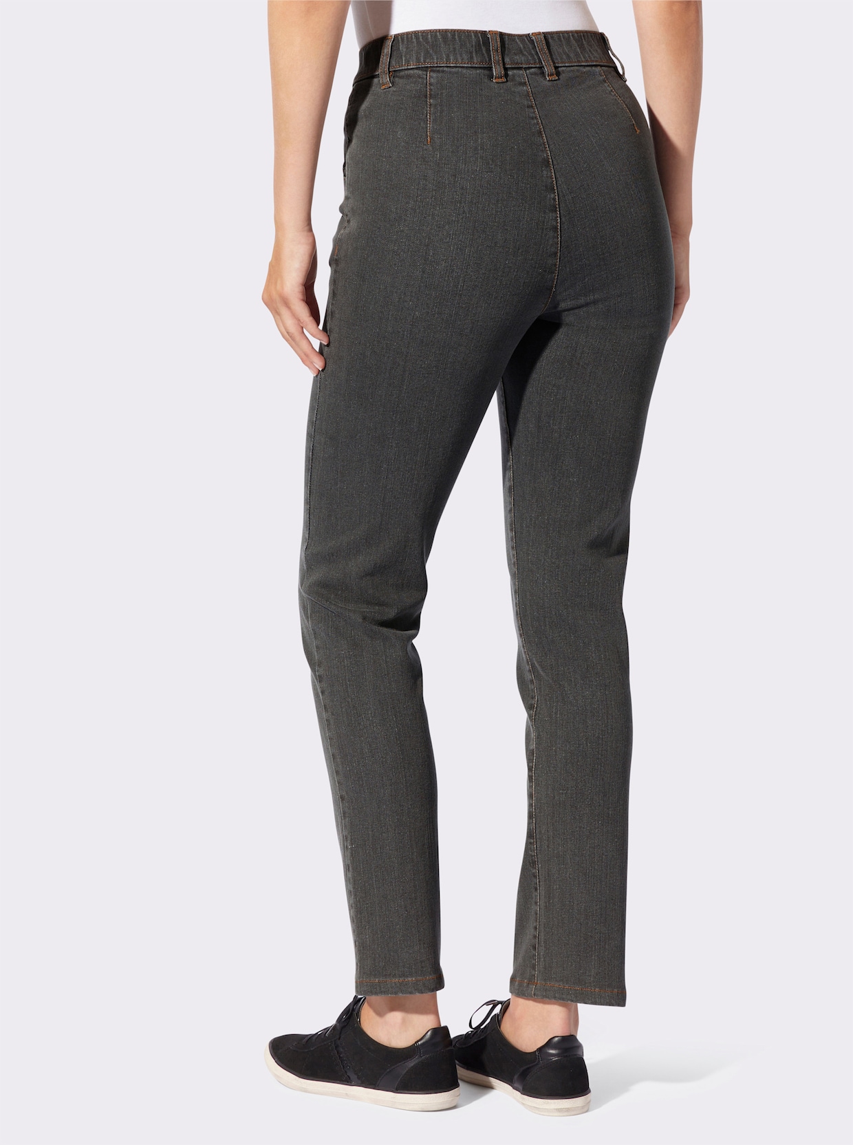 Jeans - grey denim