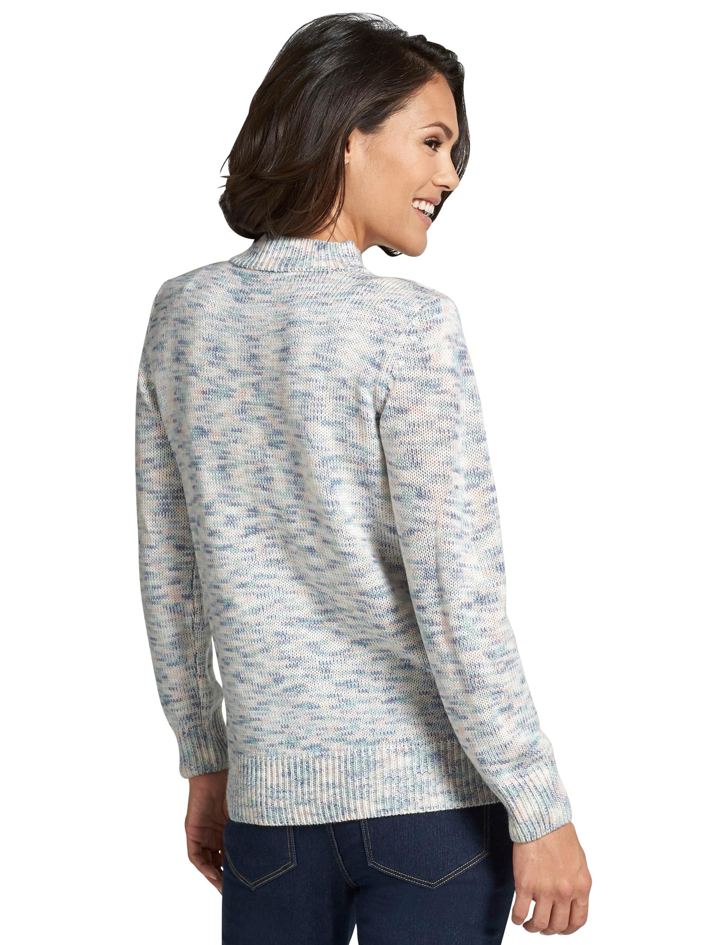 Pullover - ecru-meliert