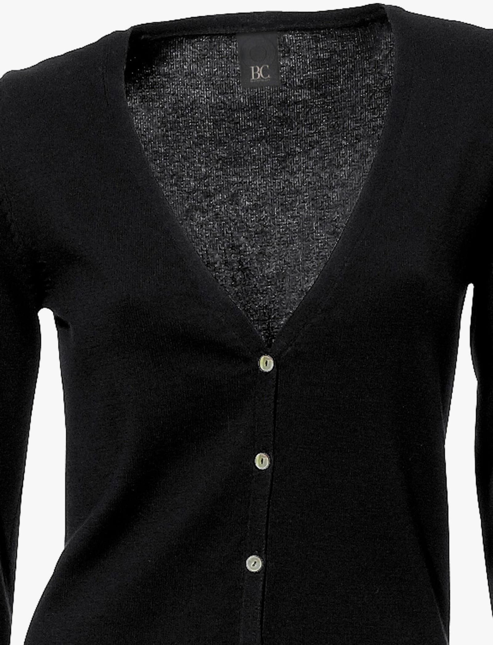 heine Feinstrickjacke im Cardigan-Style - schwarz
