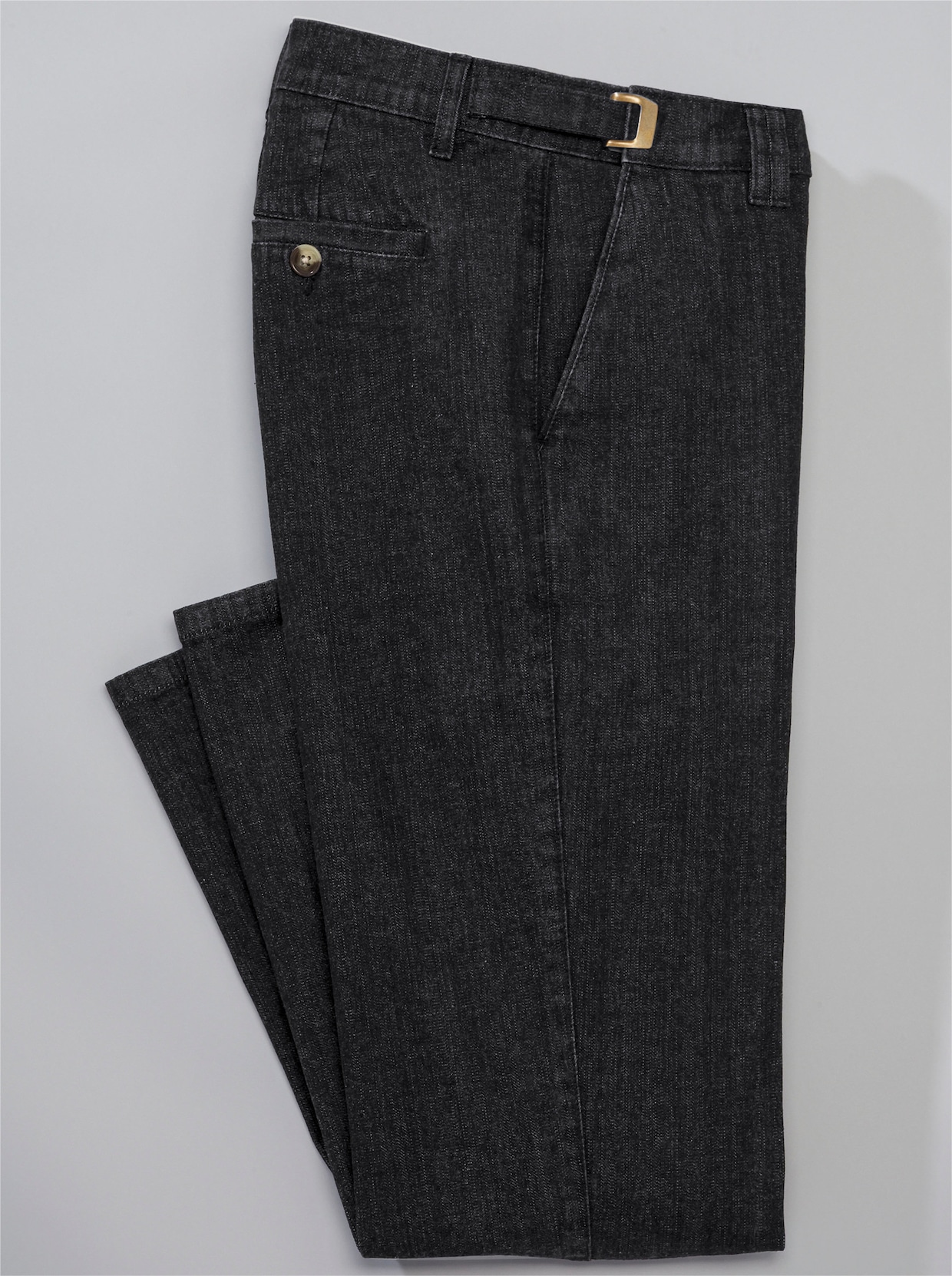 Chauffeursjeans - black denim