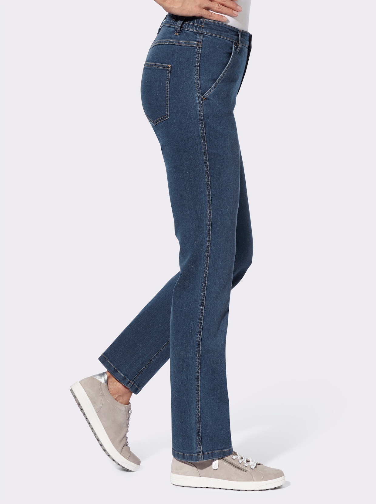 jeans - blue-stonewashed