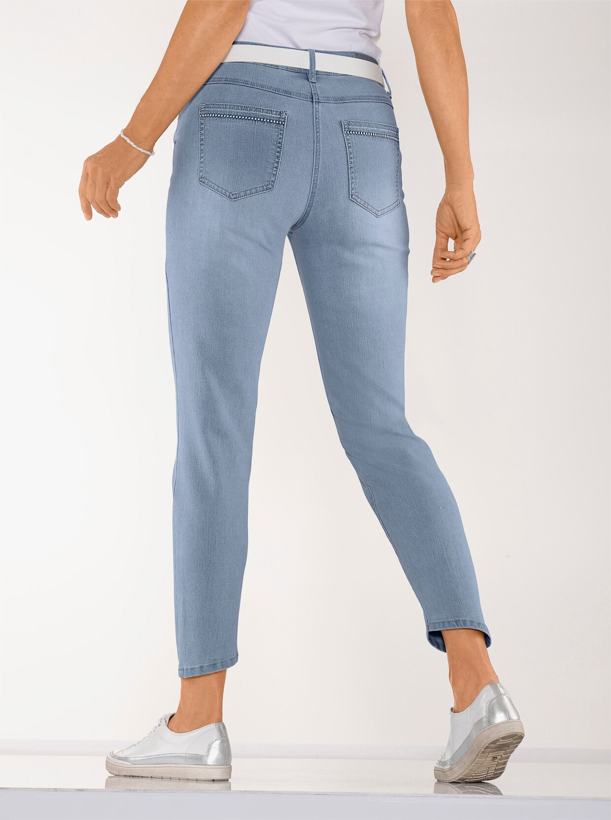 7/8-Jeans - blue-bleached