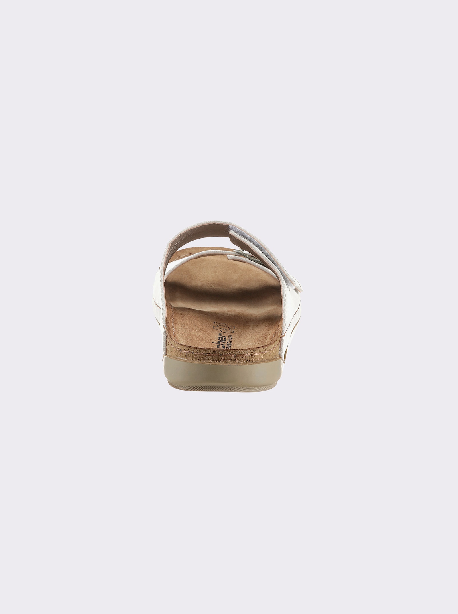 Fischer Pantolette - weiß