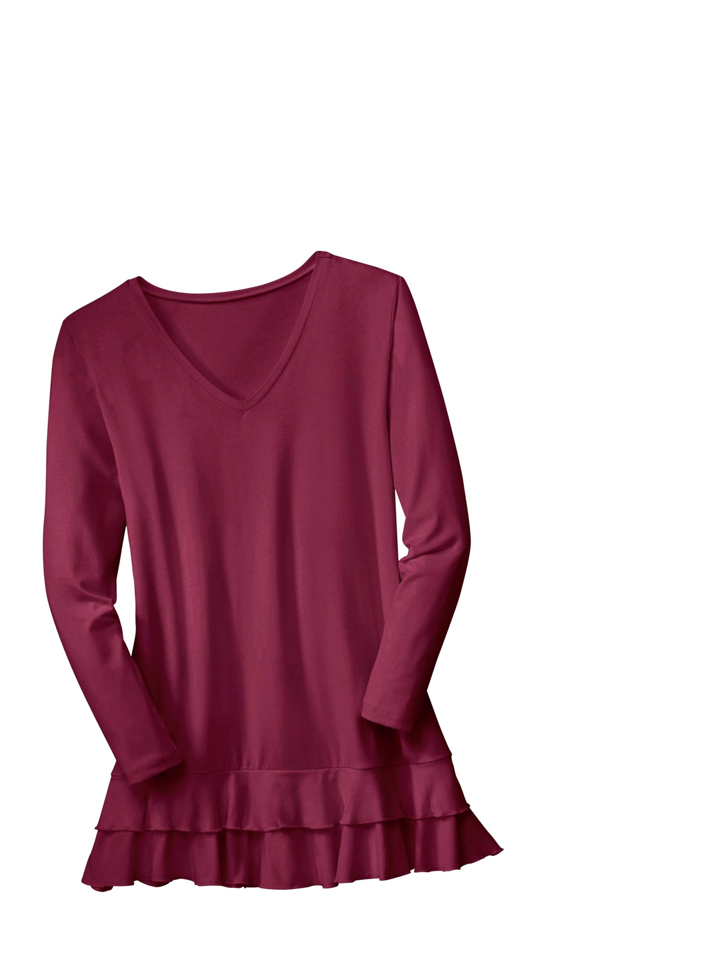 Longshirt - bordeaux