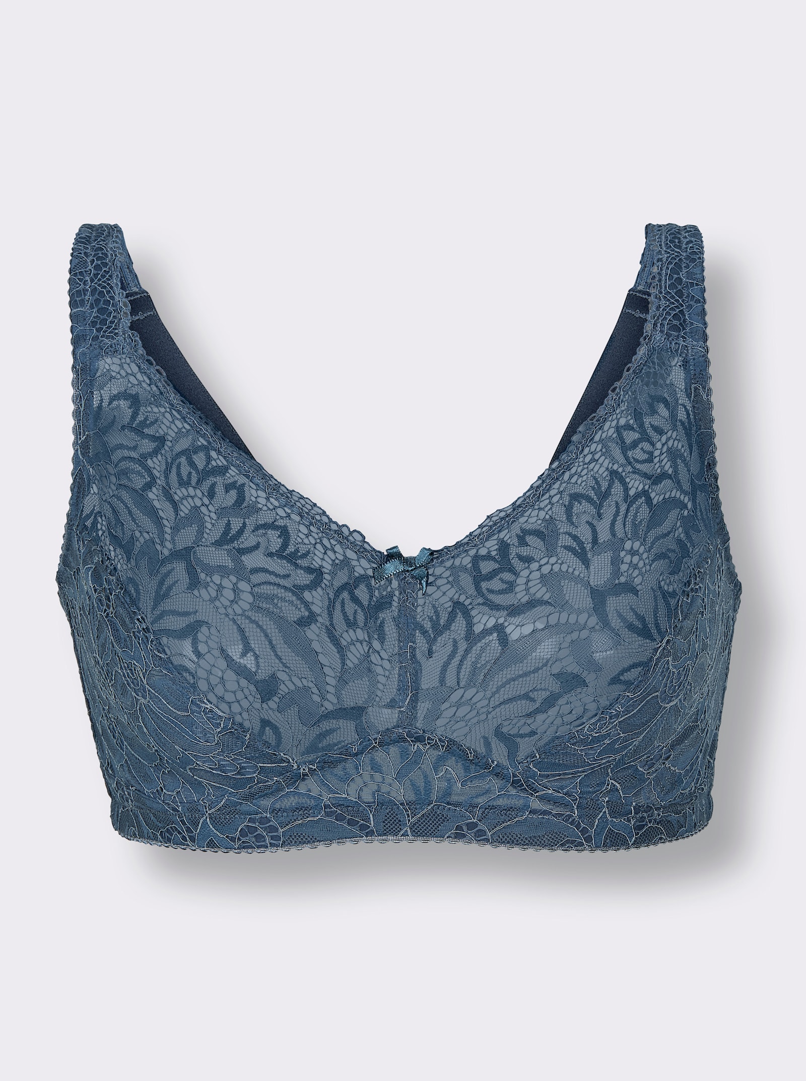 wäschepur Comfortbeha zonder beugel - rookblauw