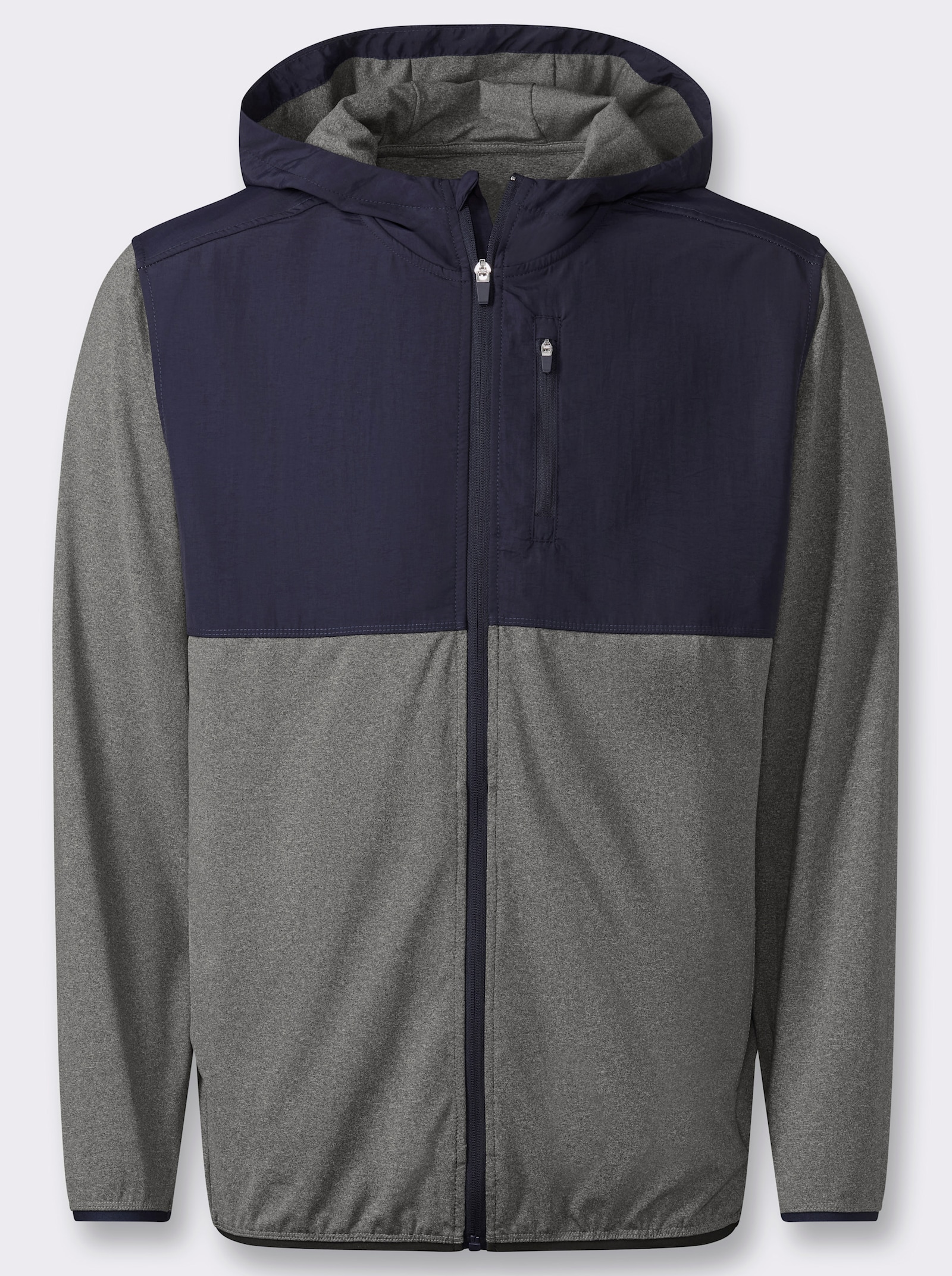 Catamaran Sports Sweatjacke mit Kapuze - marine-anthrazit