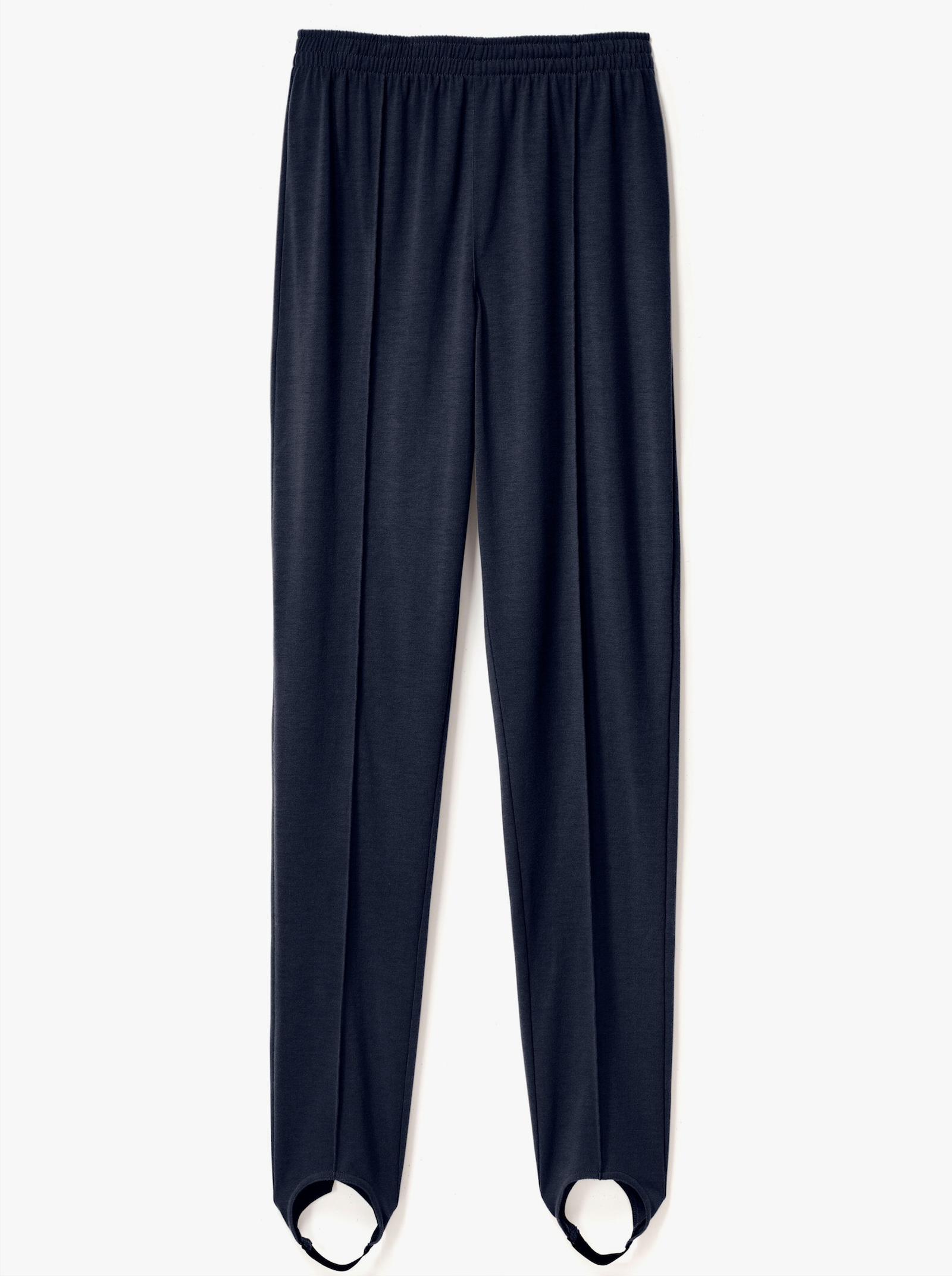 Bügelfaltenhose mit Steg - marine