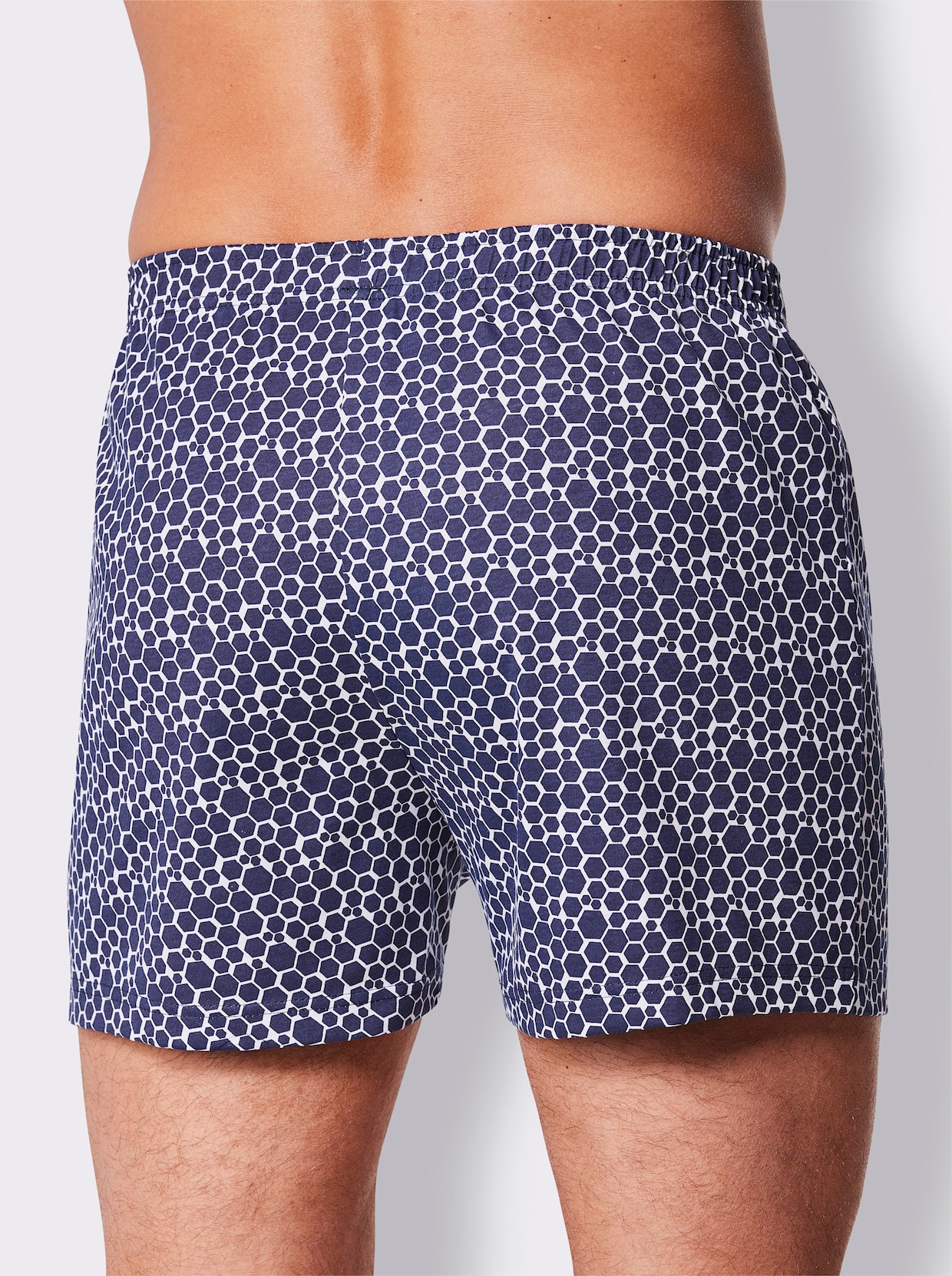 KINGsCLUB Boxershorts - marine geprint