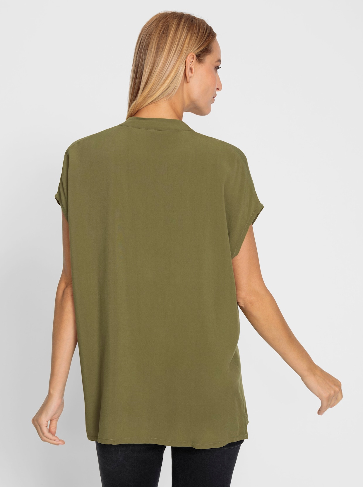 heine Bluse - oliv