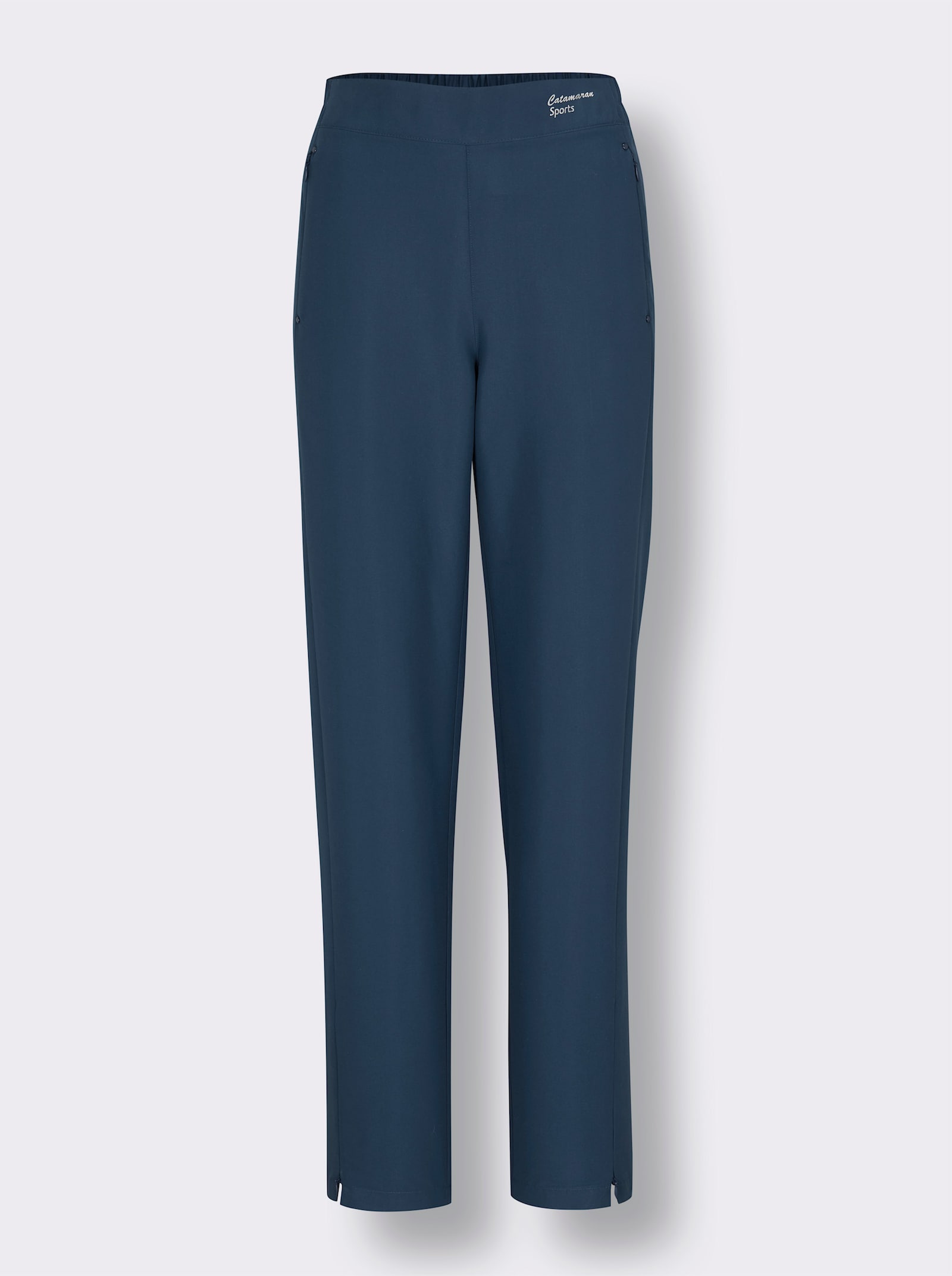 Catamaran Sports Freizeithose mit Reißverschluss am Saum - dunkelblau