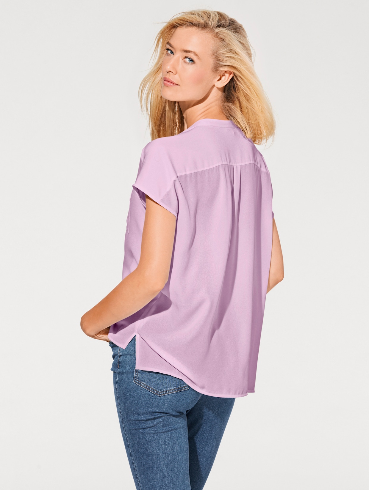 heine Oversized Bluse - flieder