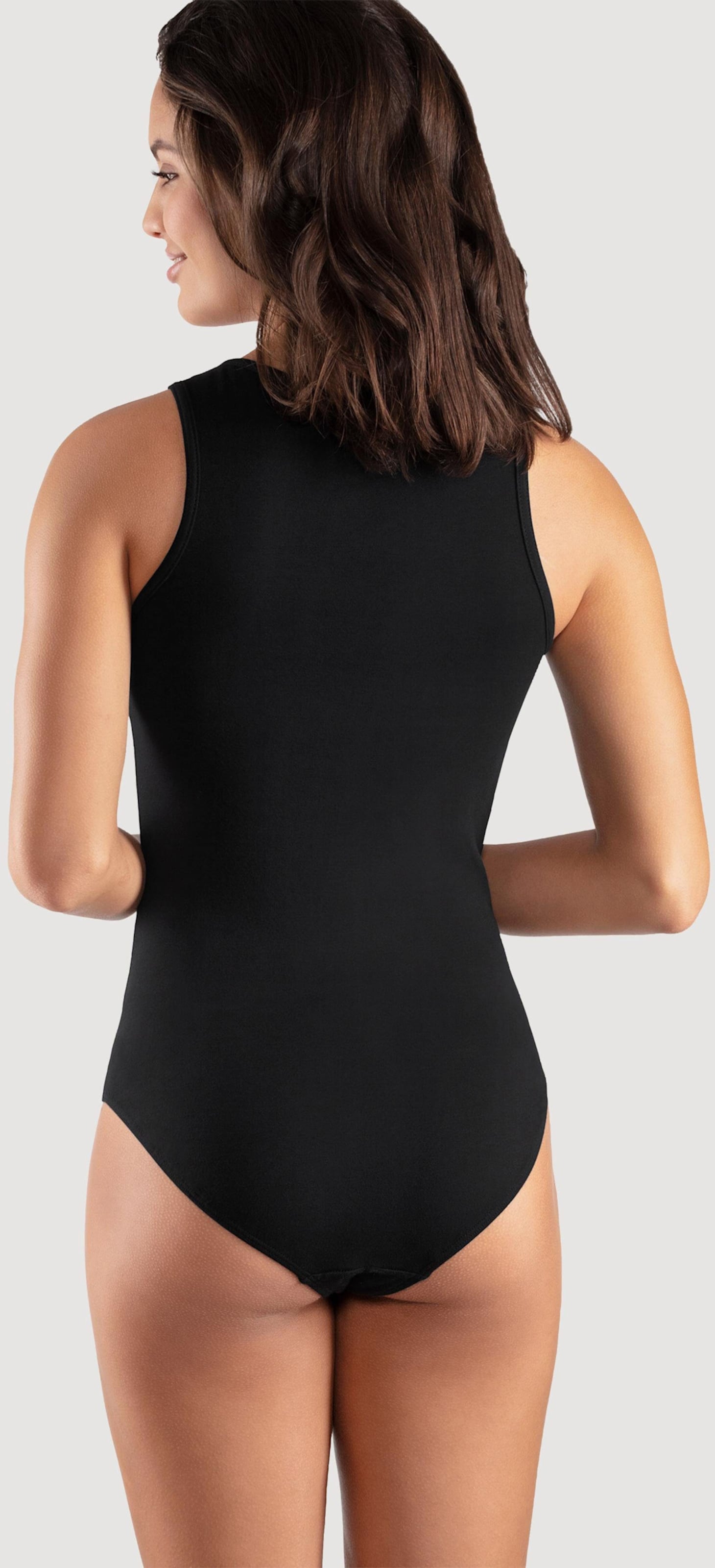 Vivance Shirtbody - zwart, wit