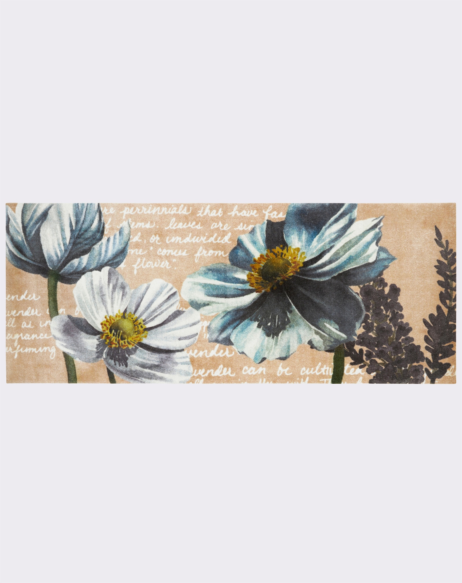 wash+dry by Kleen-Tex Paillasson - sable-bleu imprimé