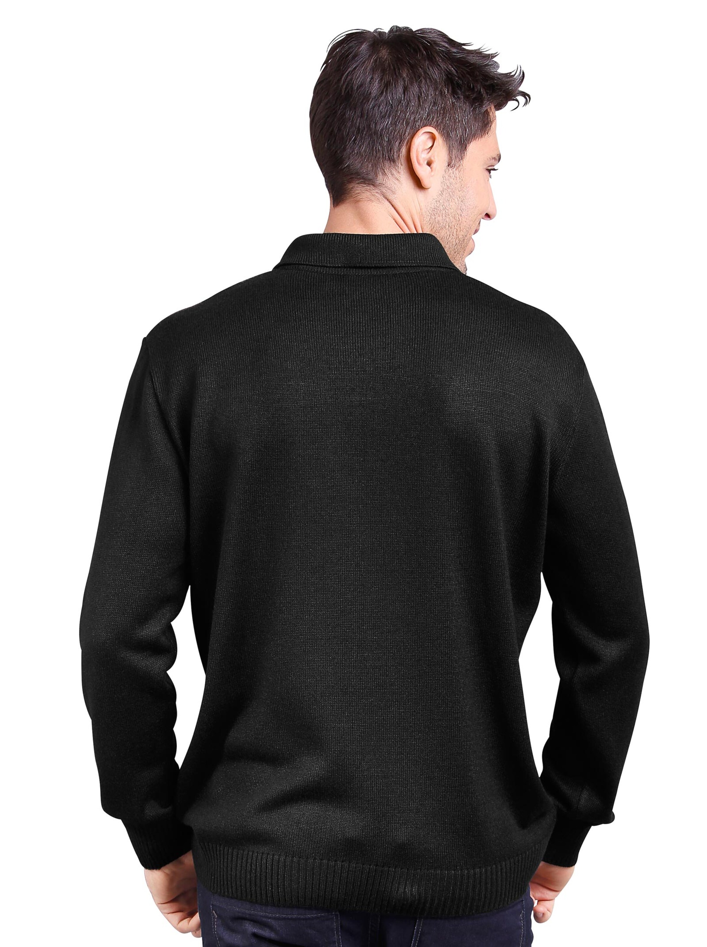 Pullover - schwarz-gemustert