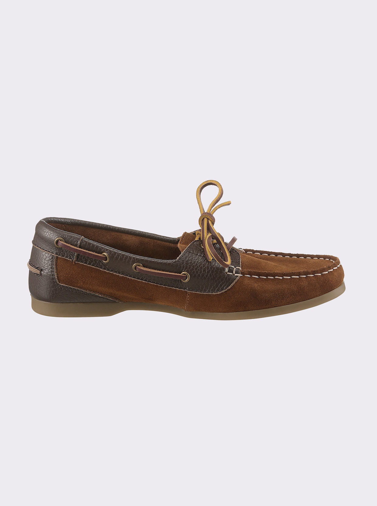 heine instapper - cognac/donkerbruin