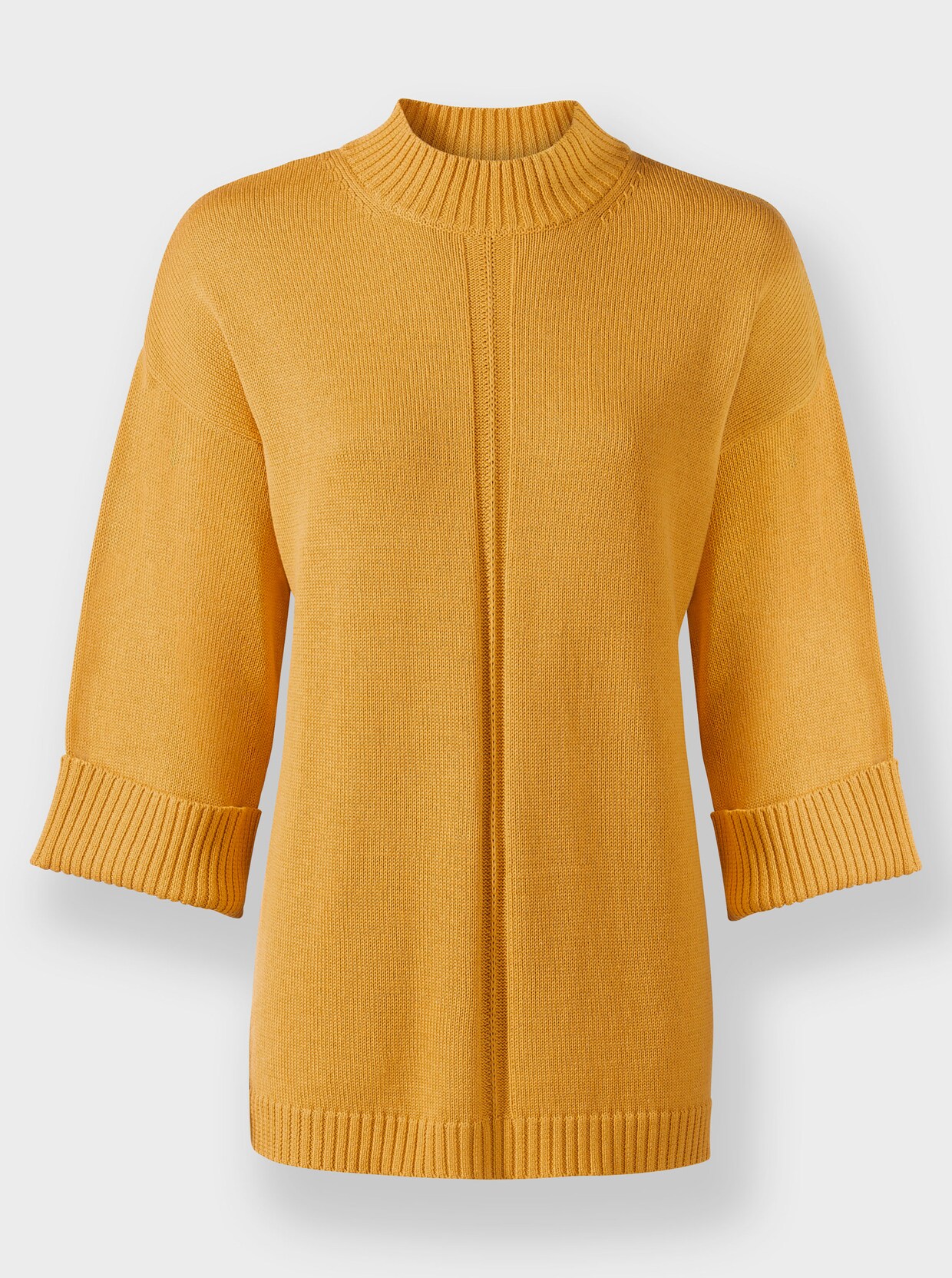 heine Pullover met 3/4-mouwen - oker