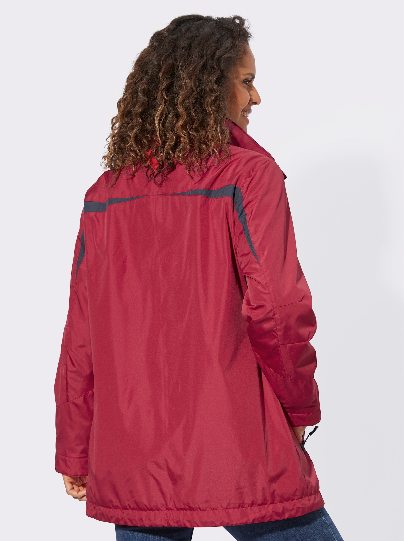 Funktionsjacke wind- und wasserabweisend - rot