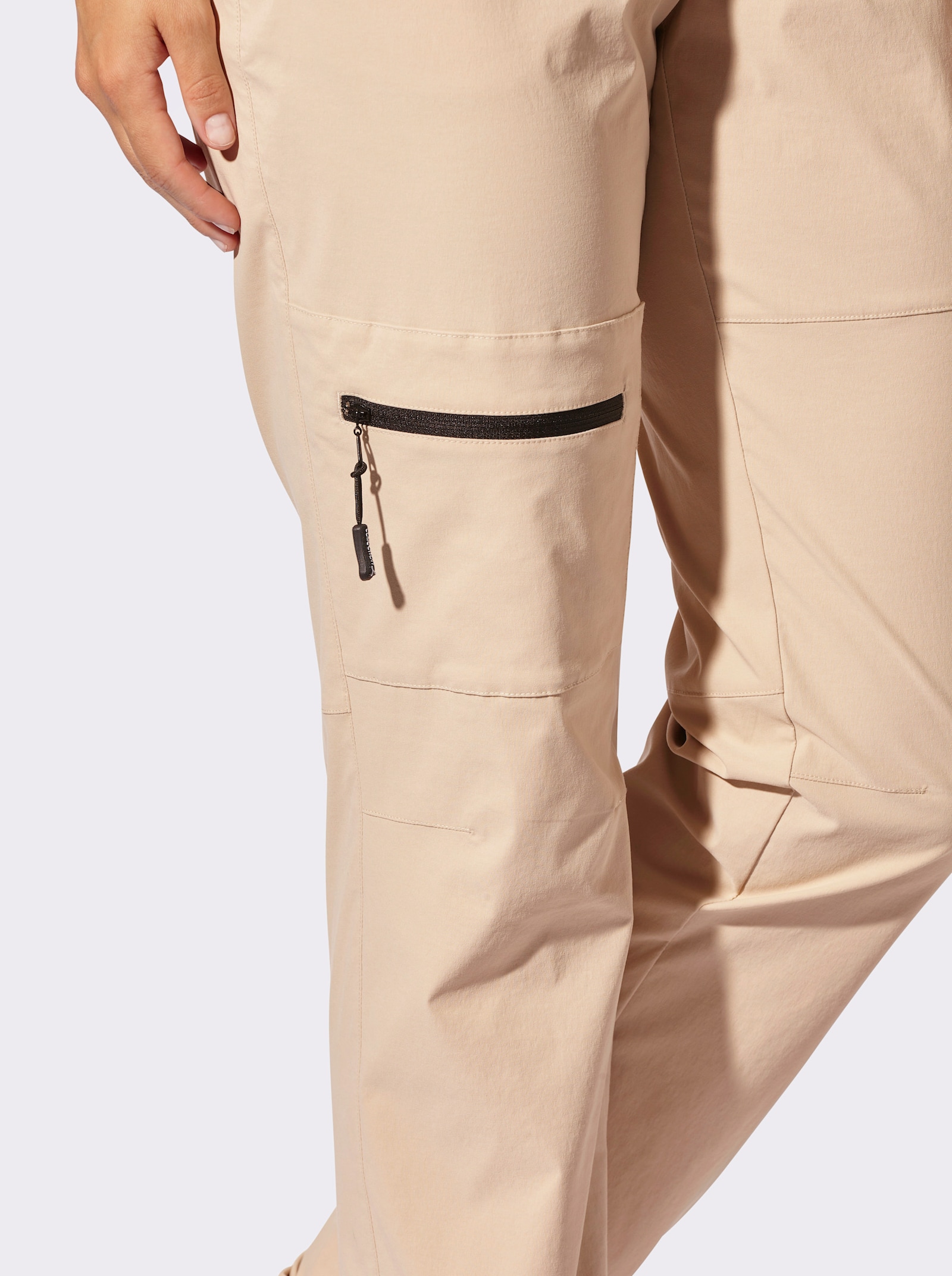 Funktionshose in Stretch-Qualität - beige