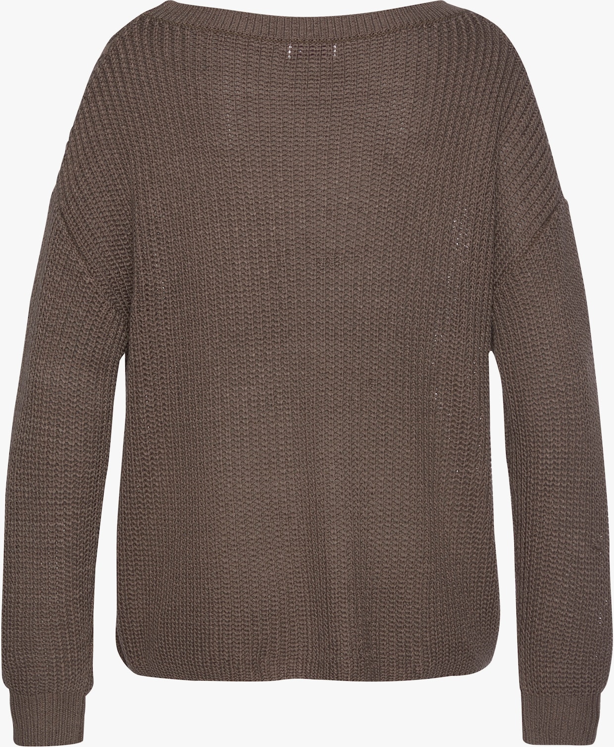 LASCANA Strickpullover - stein