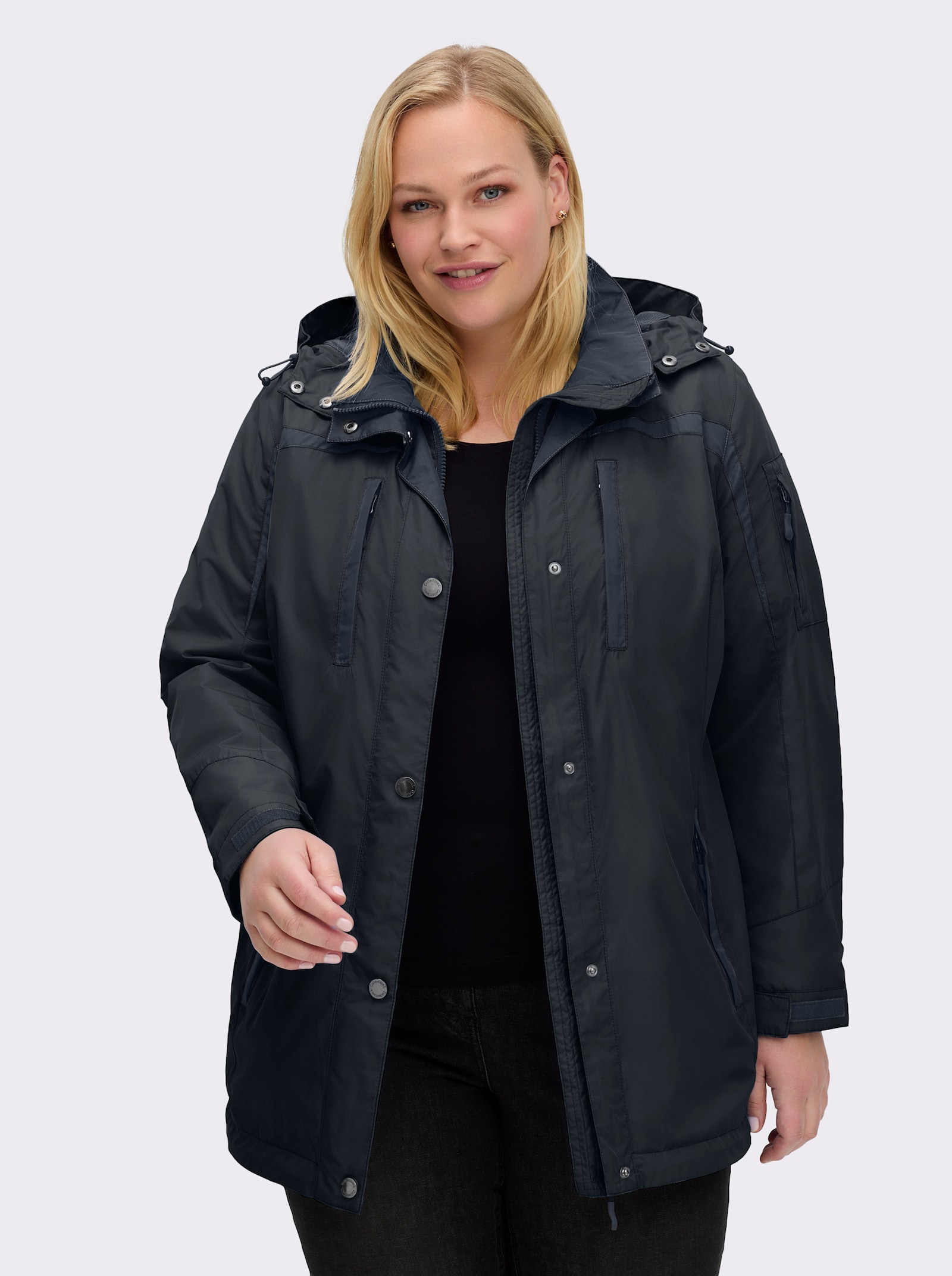 Funktionsjacke wind- und wasserabweisend - marine