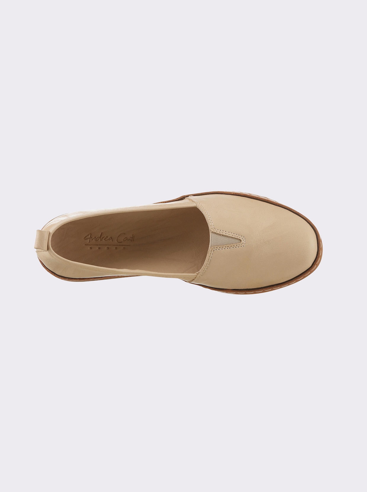 Andrea Conti Slipper - creme