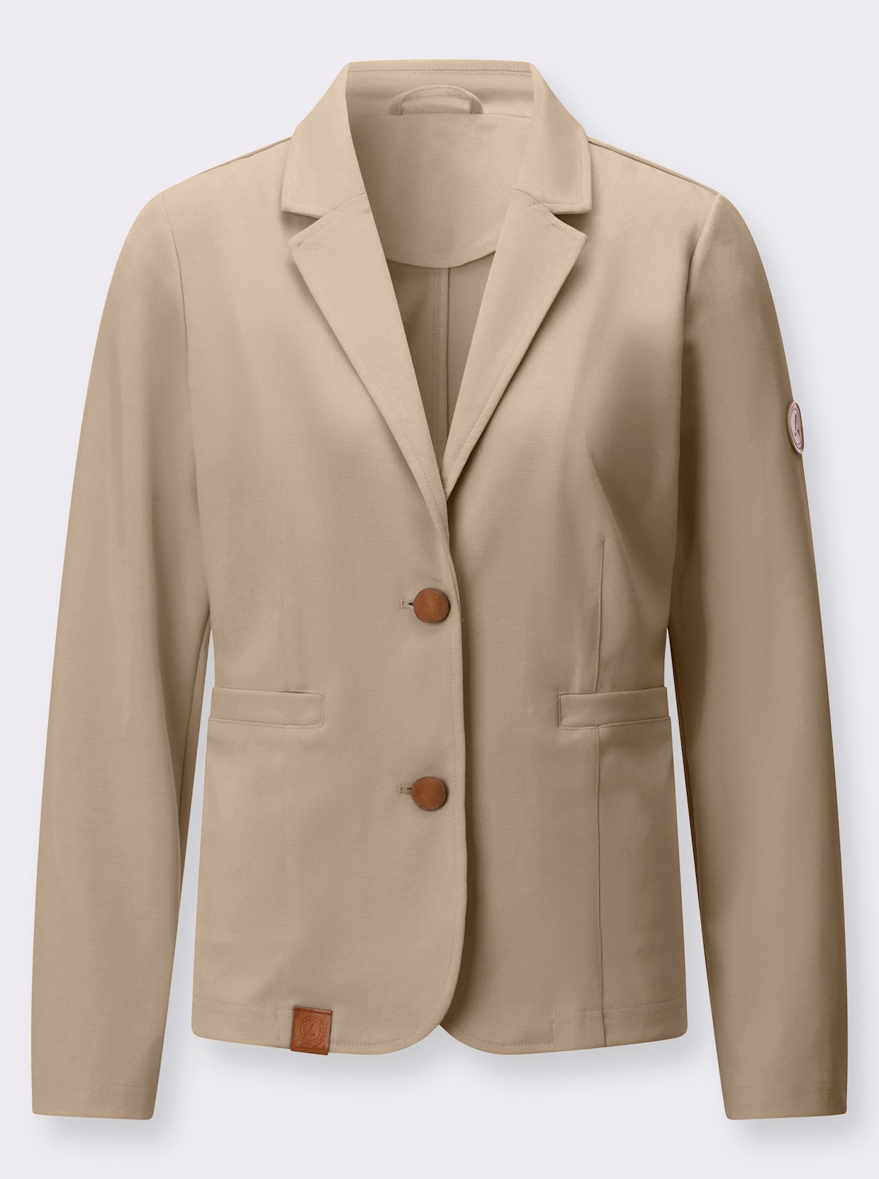 Jerseyblazer - beige