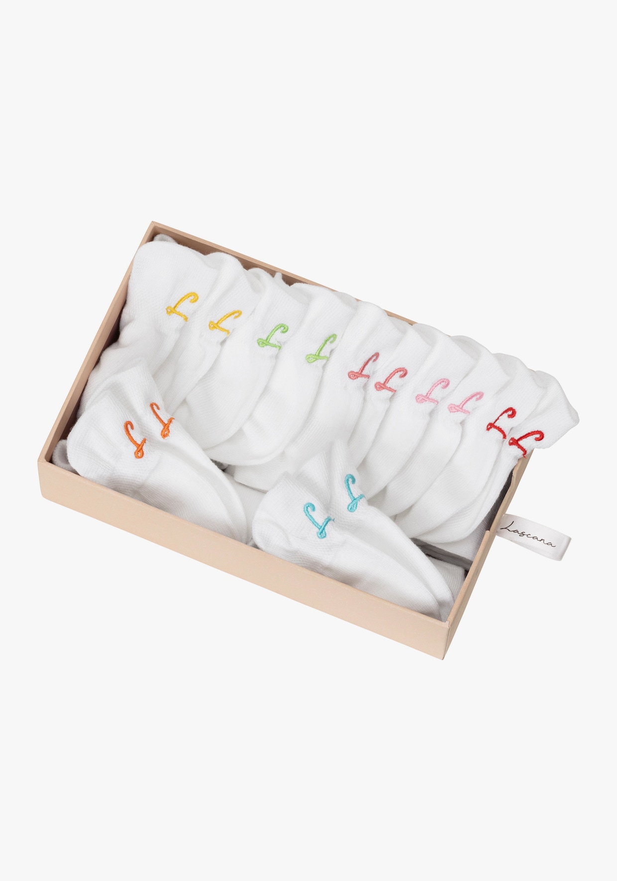 LASCANA Socquettes - 7x blanc