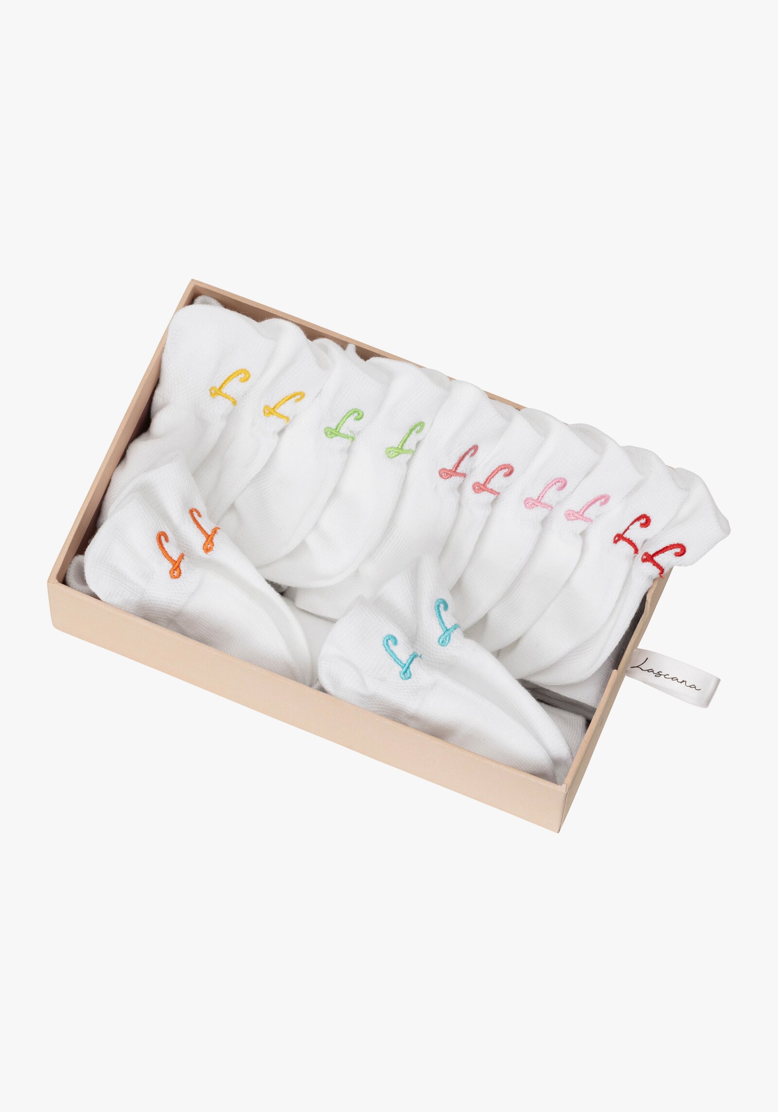 LASCANA Sneakersocken - 7x weiss