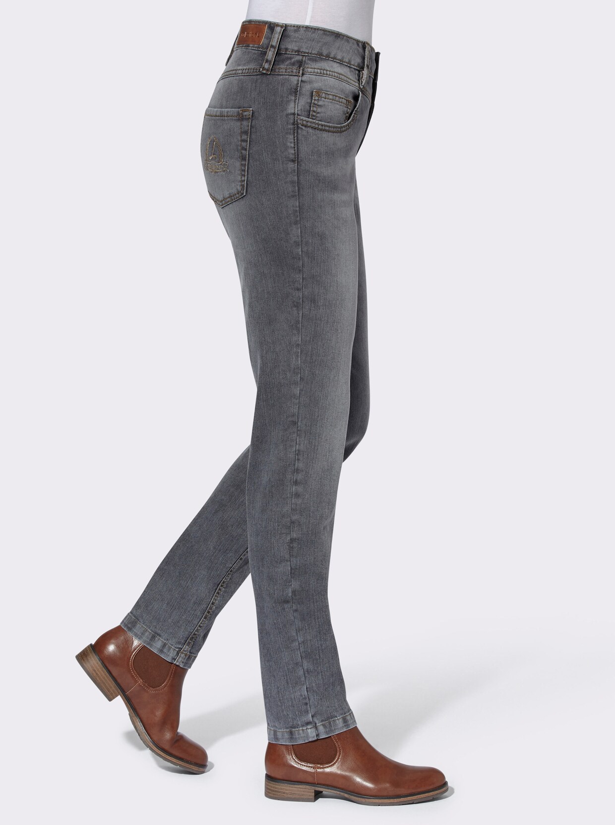5-Pocket-Jeans - stone-grey-denim