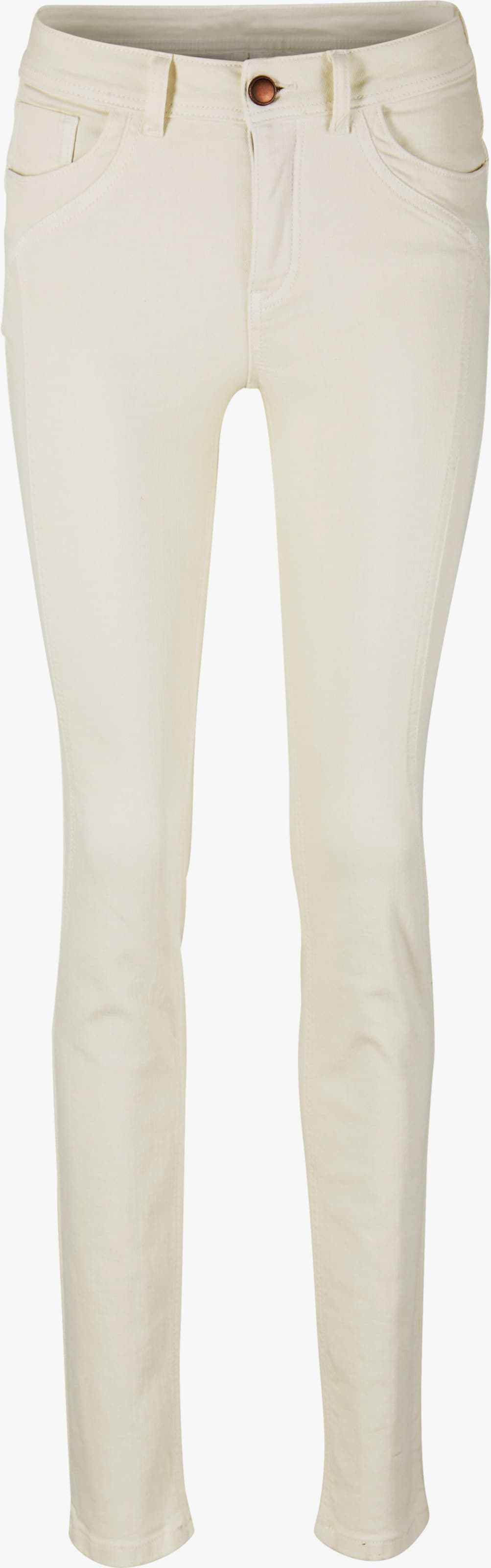 heine Röhrenjeans mit Power-Mesh-Einsatz - ecru