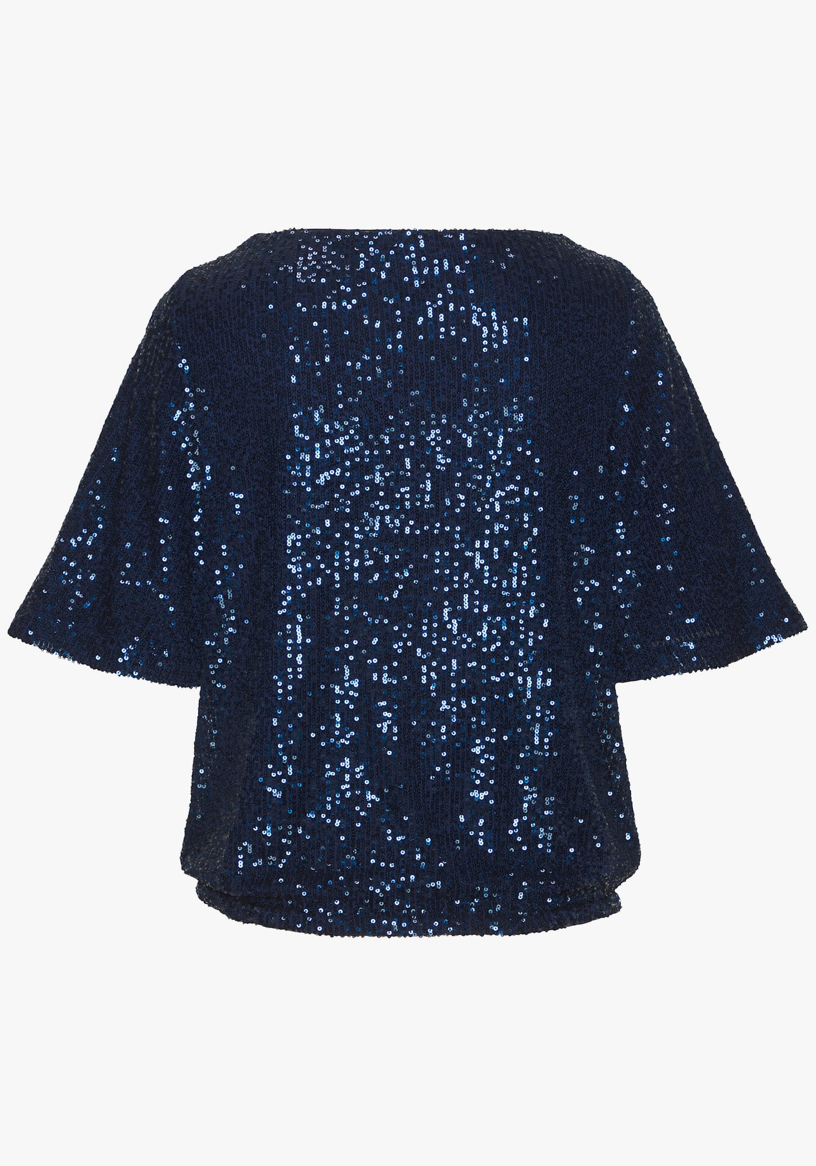 LASCANA Paillettenshirt - dunkelblau