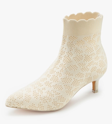 LASCANA Ankleboots - beige