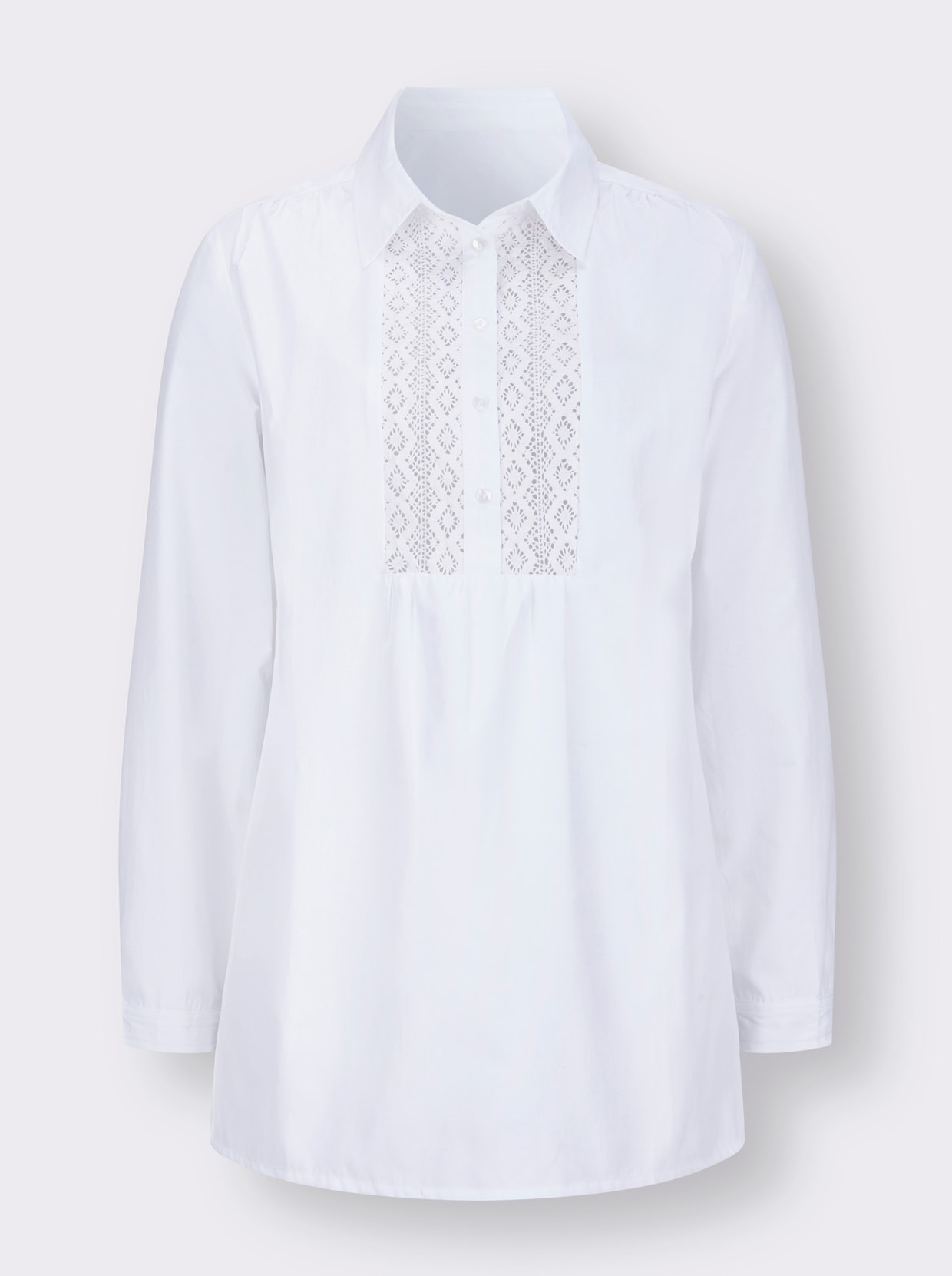 Comfortabele blouse - wit