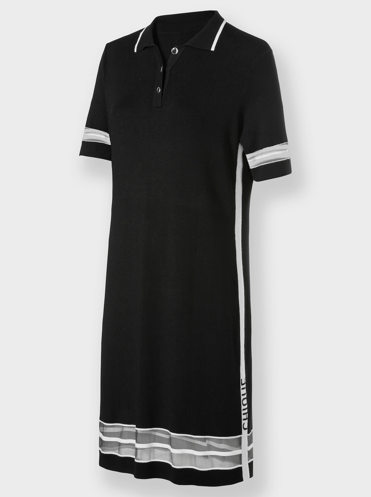 heine Robe en tricot - noir