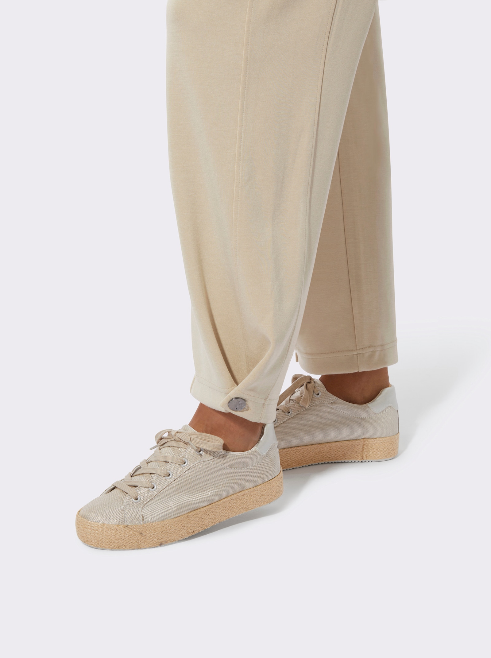 Jerseyhose mit Modal (TENCEL) - sand