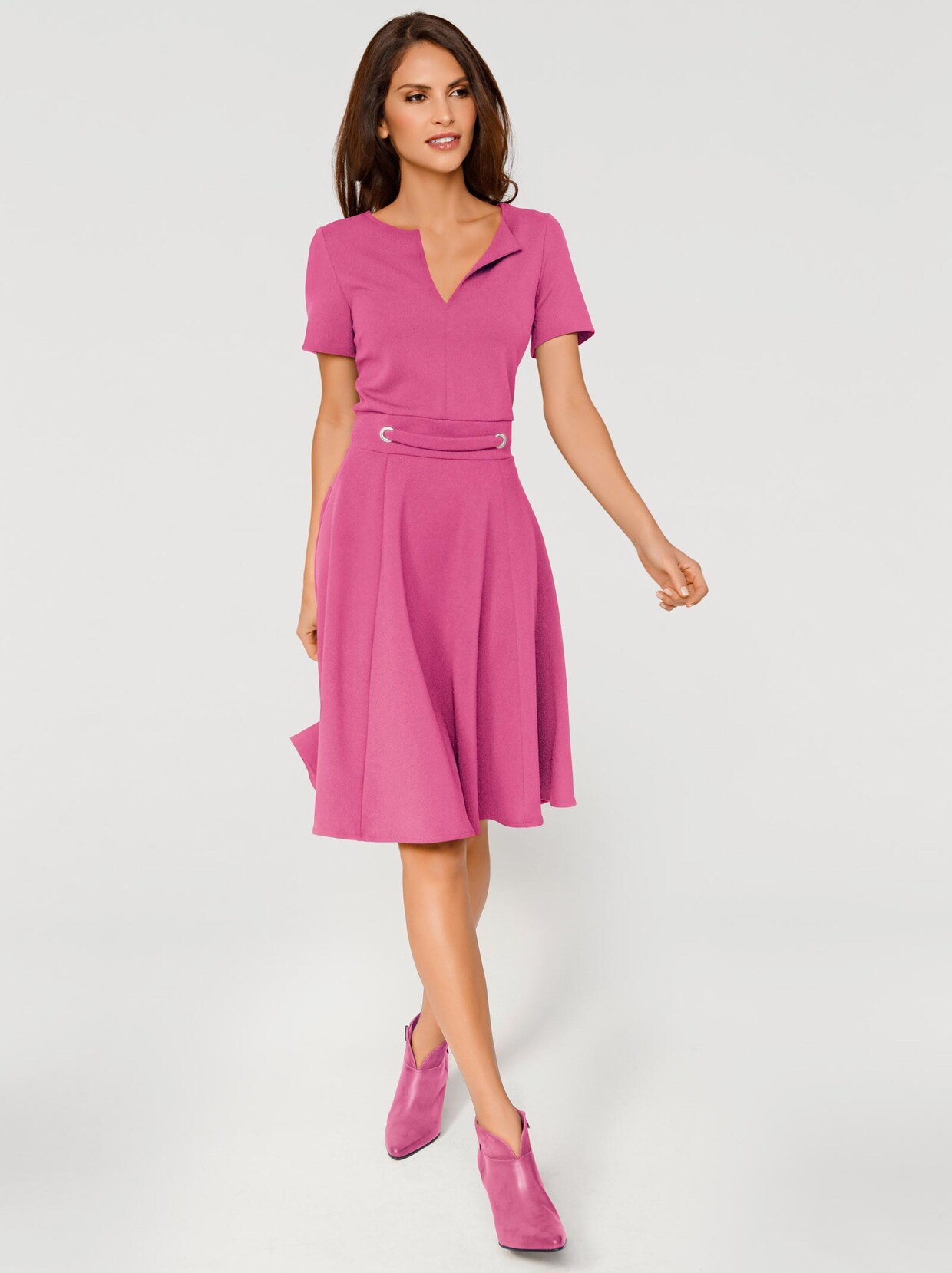 Ashley Brooke Prinzesskleid - himbeere