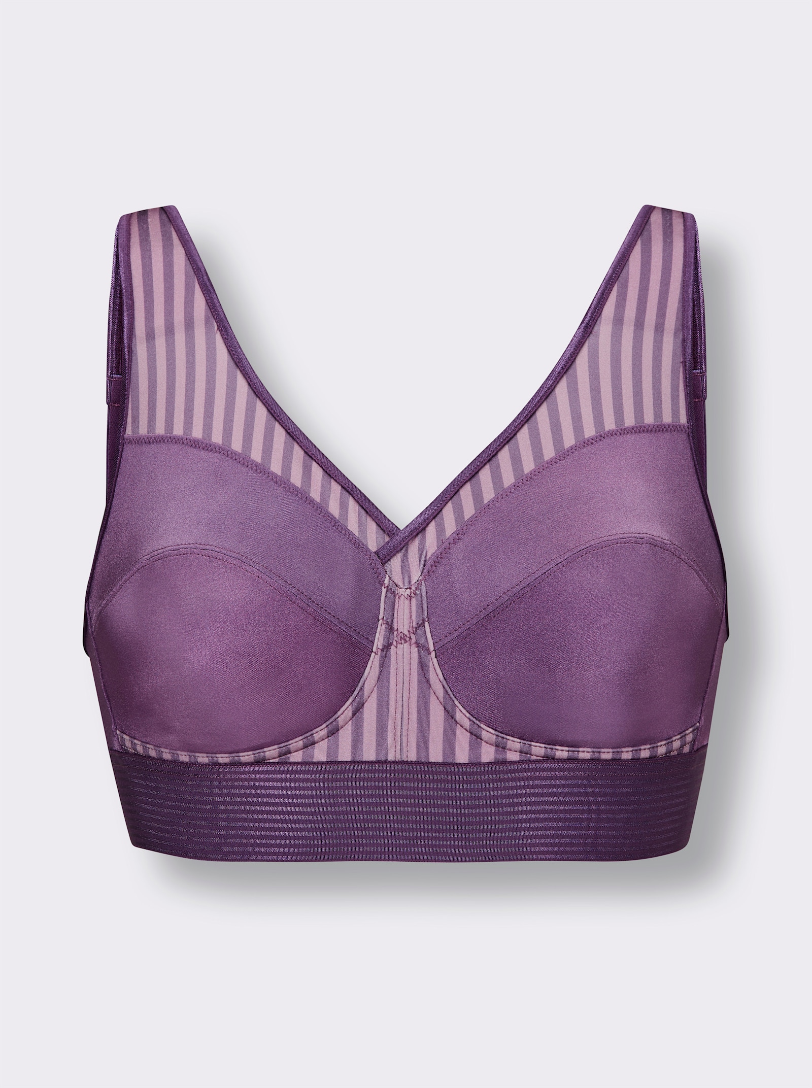 wäschepur Sport-BH ohne Bügel - feige-mauve