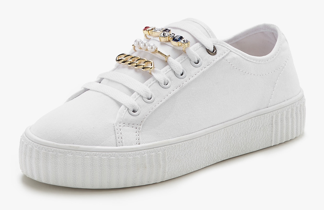 LASCANA Sneakers - blanc