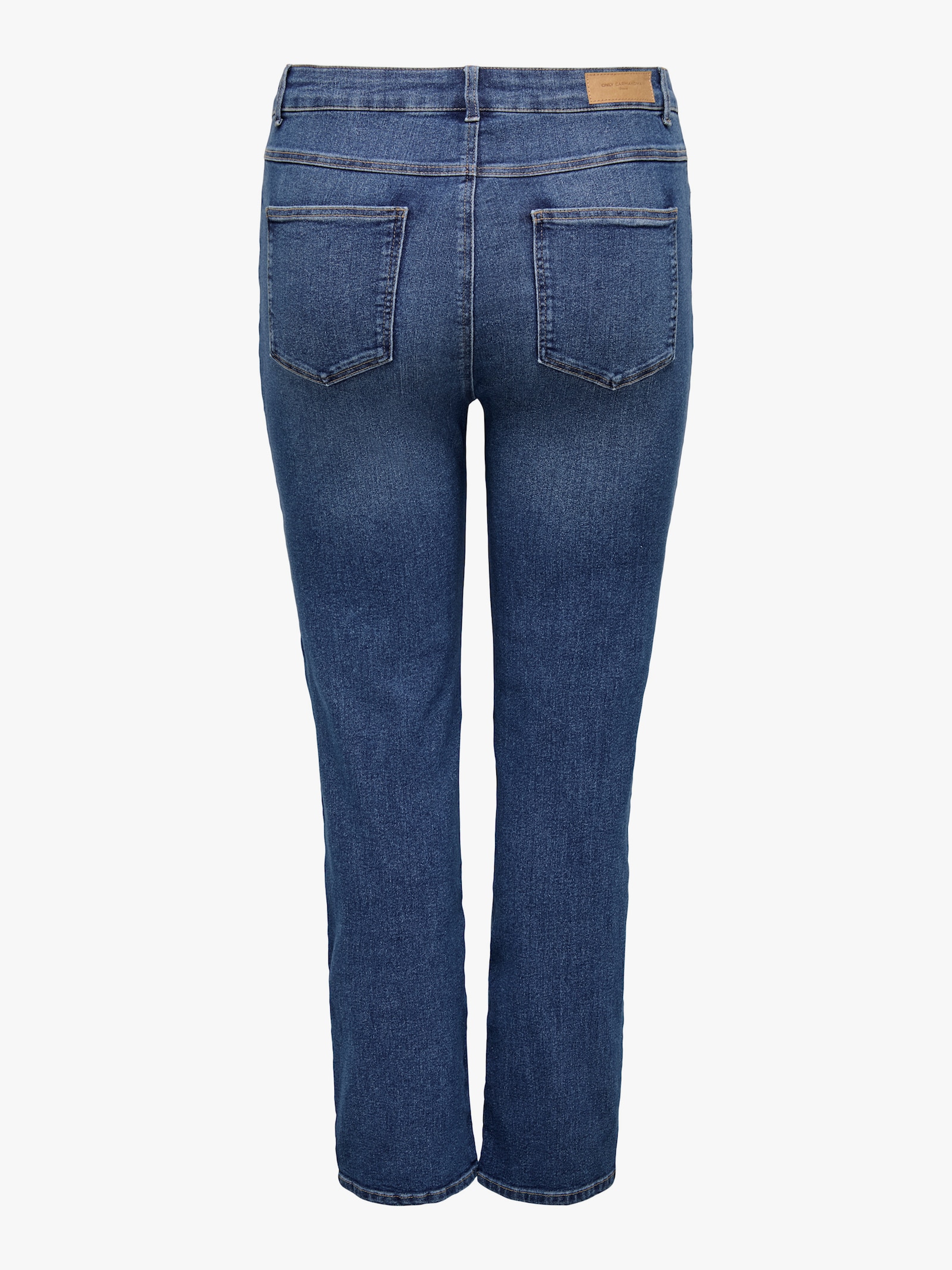ONLY CARMAKOMA Straight-Jeans - medium blue denim